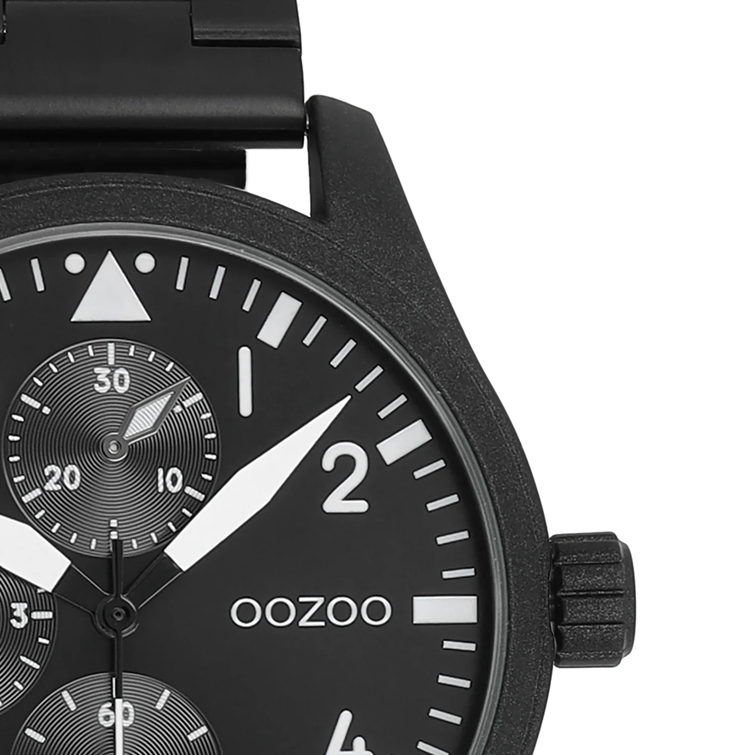 OOZOO Timepieces Schwarze Herrenuhr C11509 - Image 3