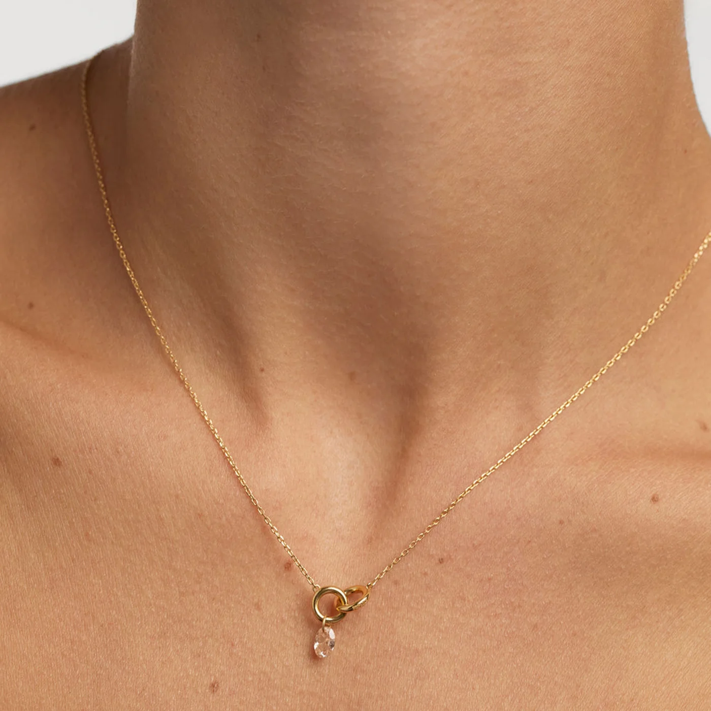 P D Paola Color damen Kette 750 Vergoldung CO01-844-U - Image 3