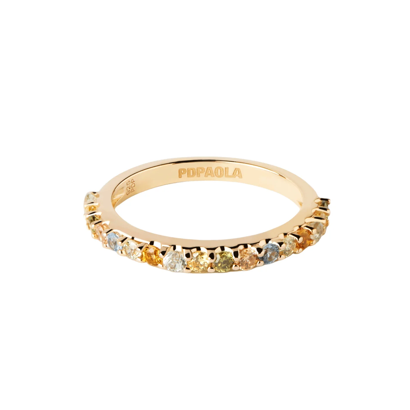 P D Paola Color damen Ring 750 Vergoldung AN01-C07-10 - Image 3