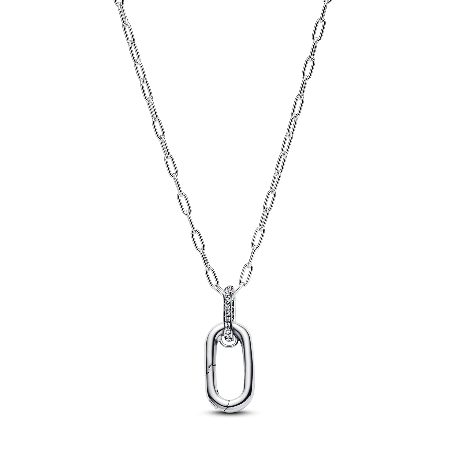 Pandora ME 925 Sterling Silver Link Necklace 394086C01-50