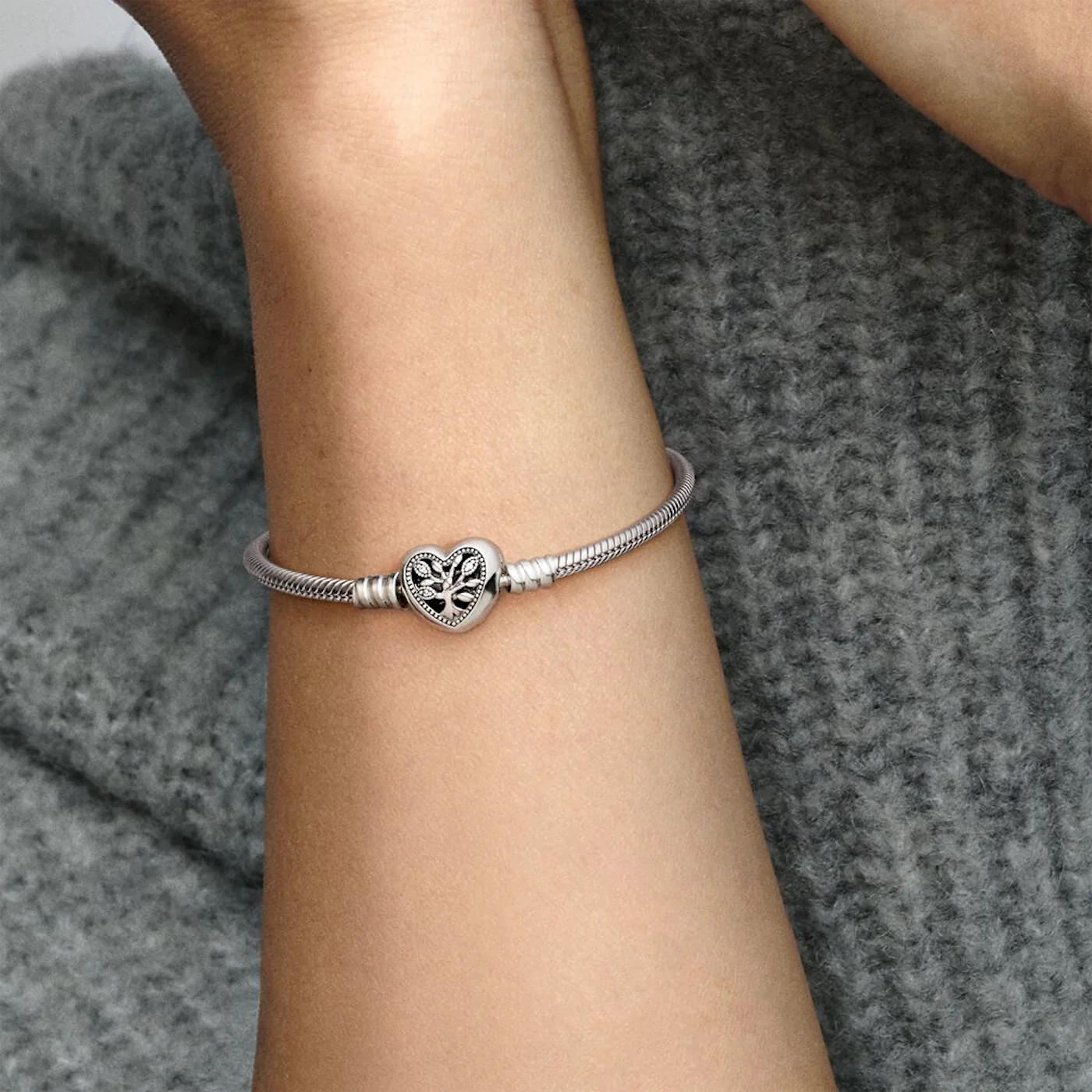 Pandora Moments damen Armband Silber 598827C01-18 - Image 3