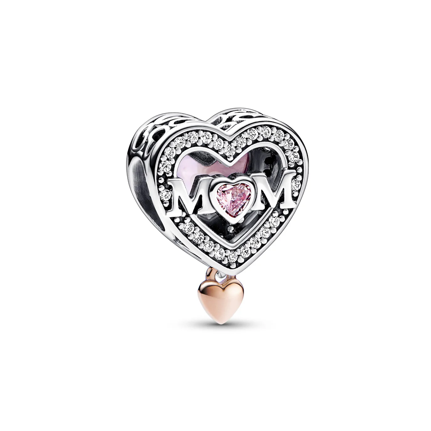 Pandora Moments damen Charm 585 Rosévergoldung 782653C01
