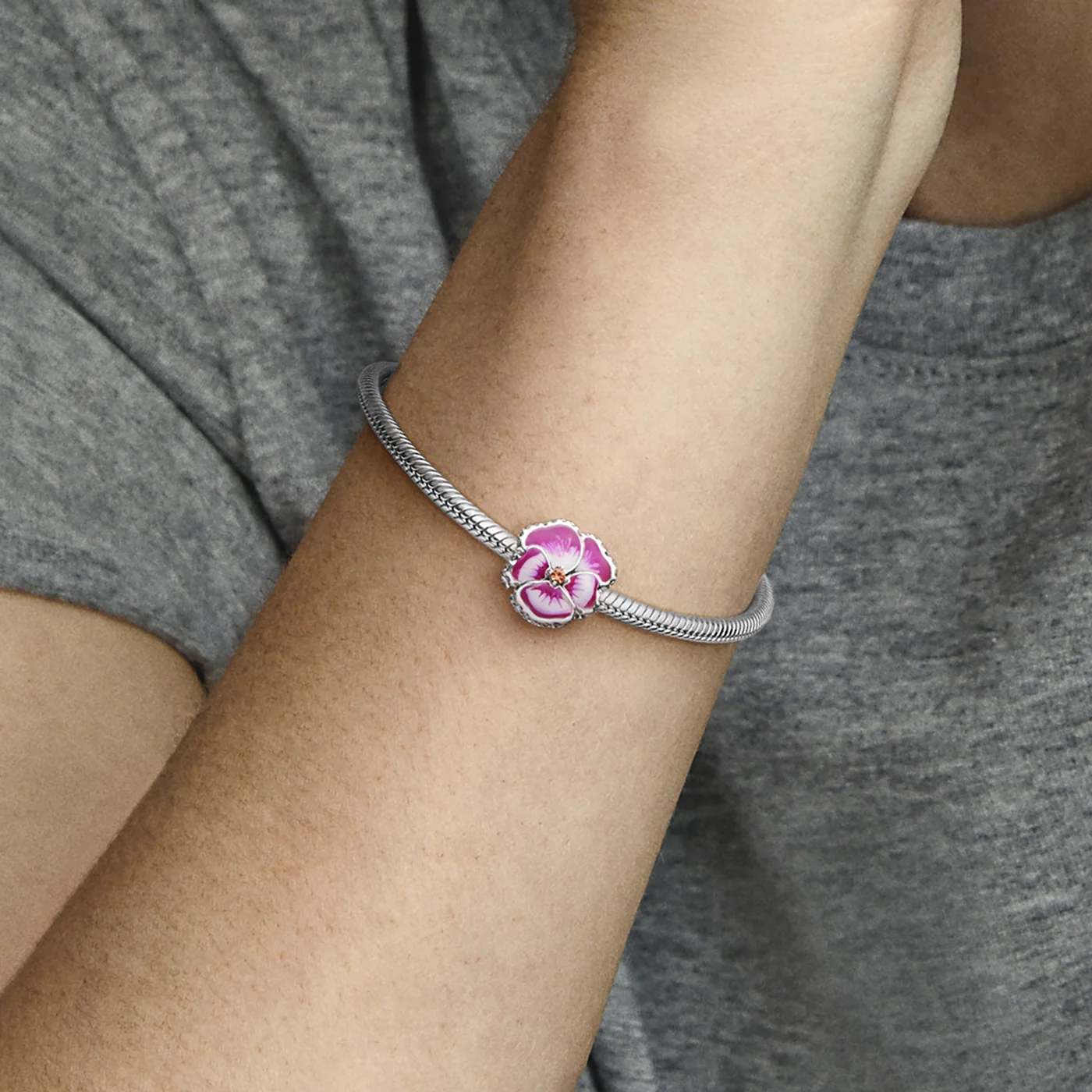 Pandora Moments damen Charm Mehrfarbig/Silber 790777C01 - Image 3