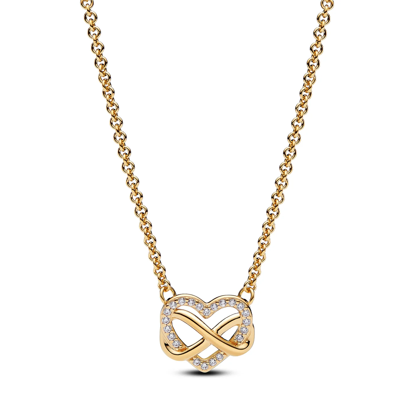 Pandora Moments damen Kette 585 Vergoldung 362666C01-50