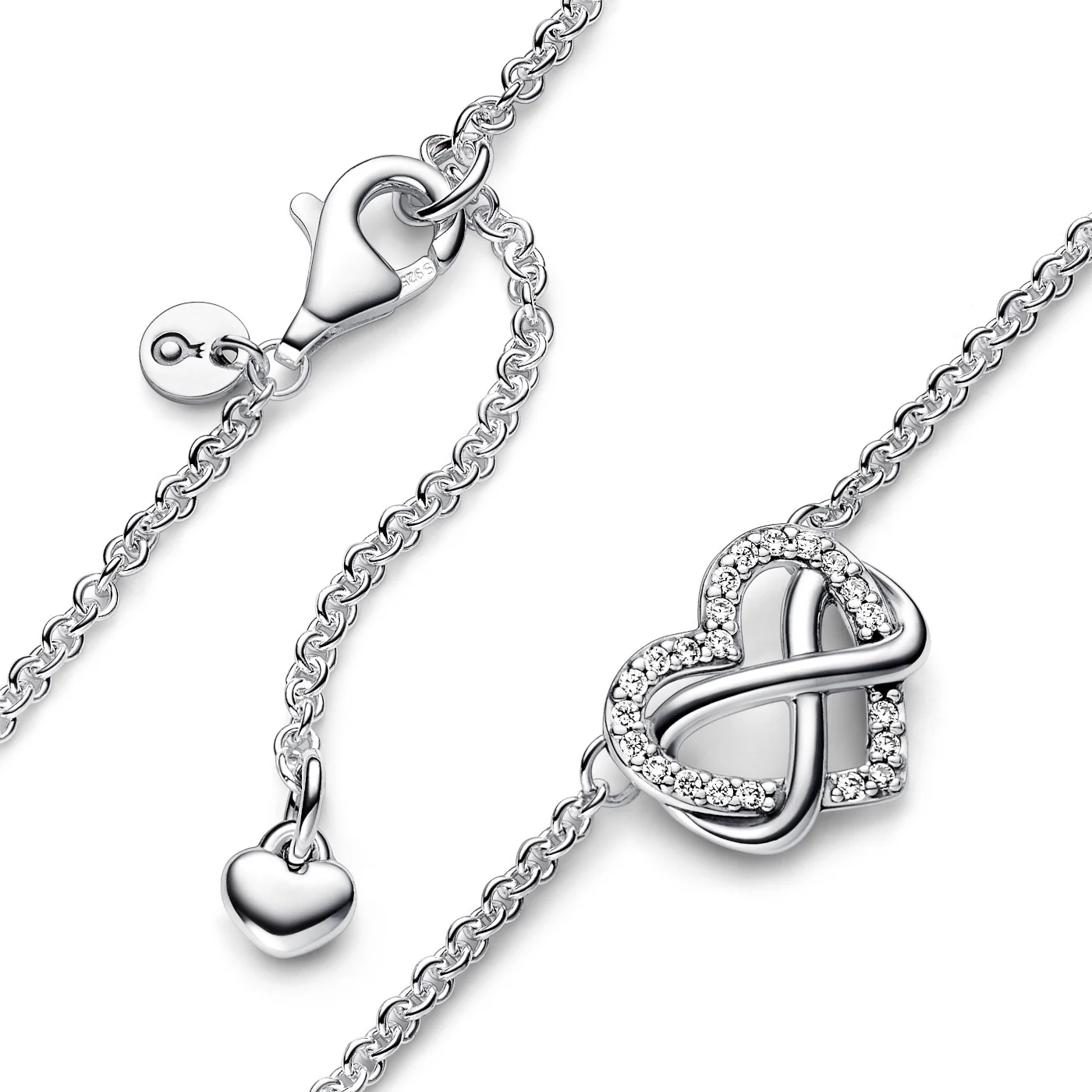 Pandora Moments damen Kette Silber 392666C01-50 - Image 4