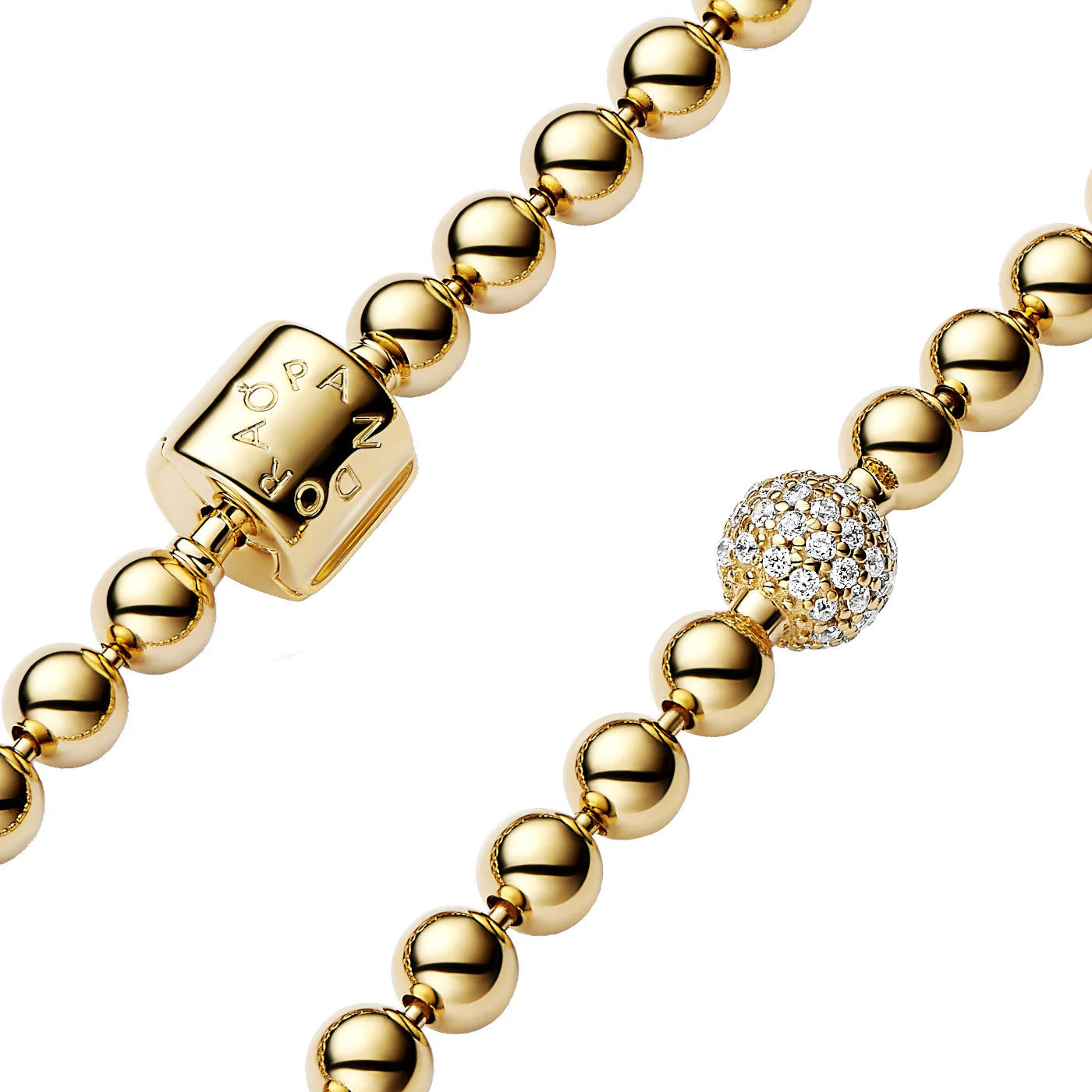Pandora Signature damen Armband 585 Vergoldung 568342C01-21 - Image 2
