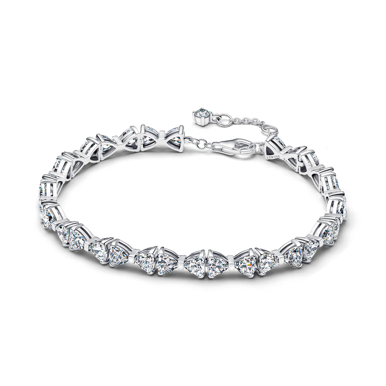 Pandora Timeless 925 Sterling Silver Bow Chain Bracelet 594262C01-18