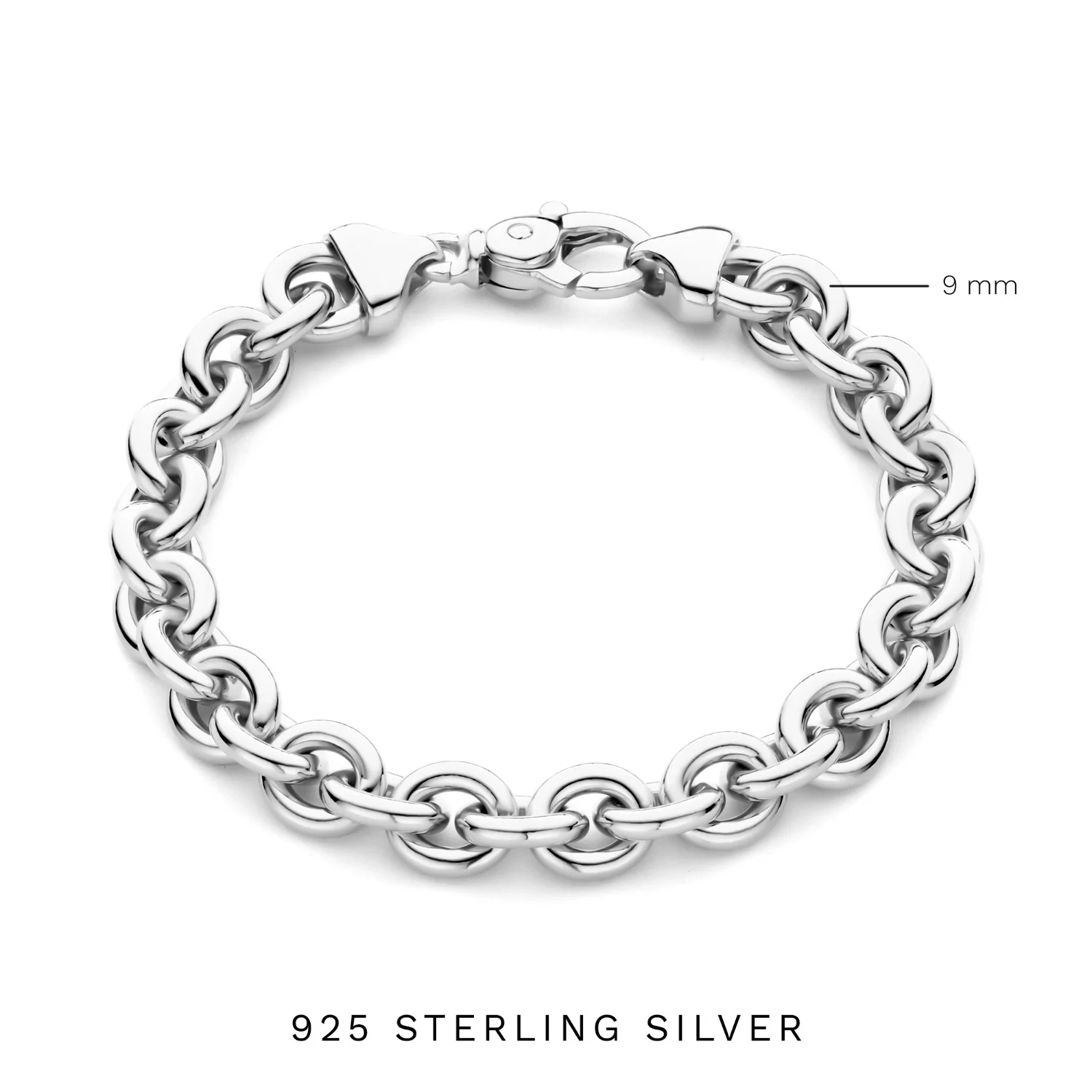 Parte Di Me Bibbiena Poppi Mila 925 Sterling Silber Link Armband PDM32125 - Image 4