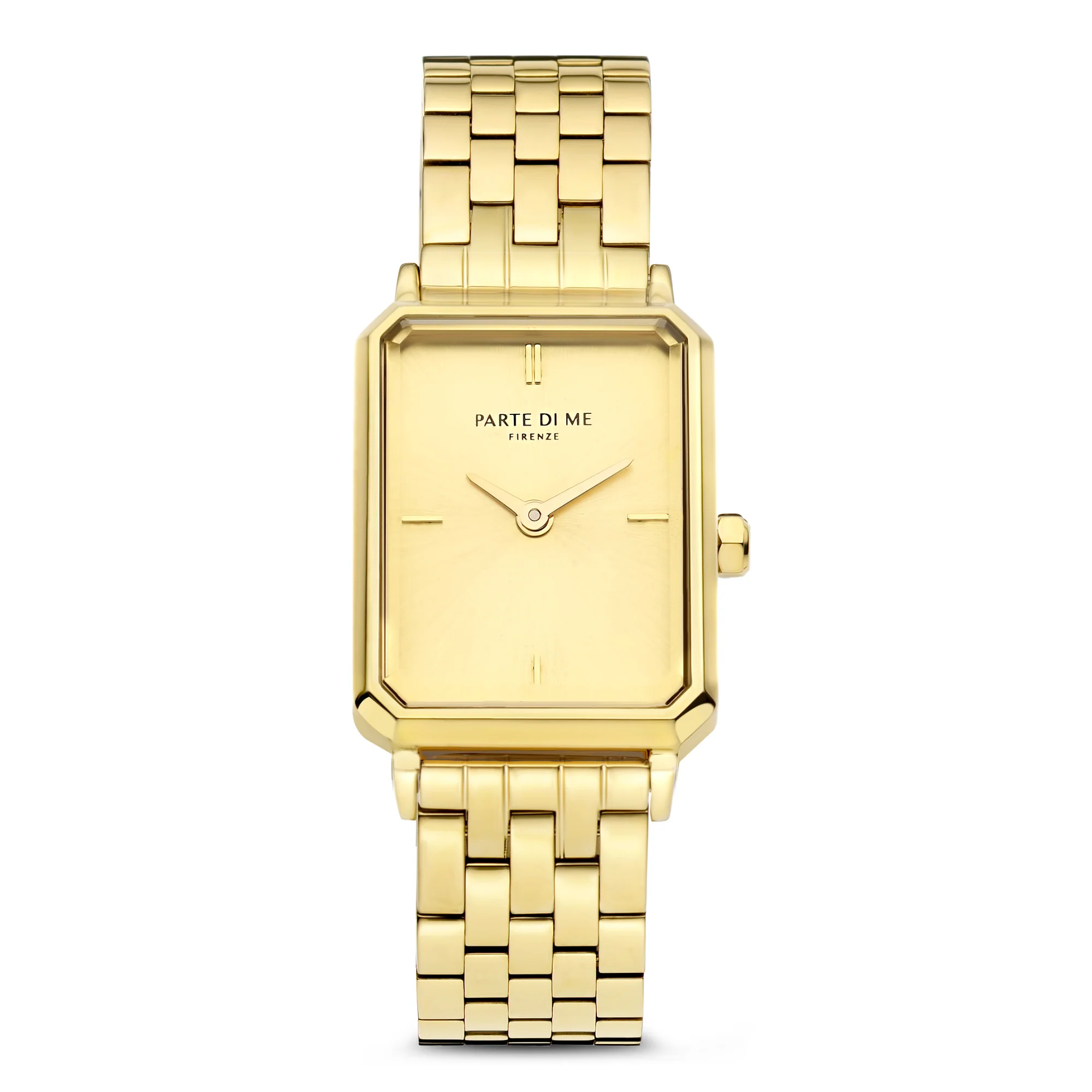 Parte Di Me Orologio Rechthoekig DamenUhr Goldfarbene PDM09000