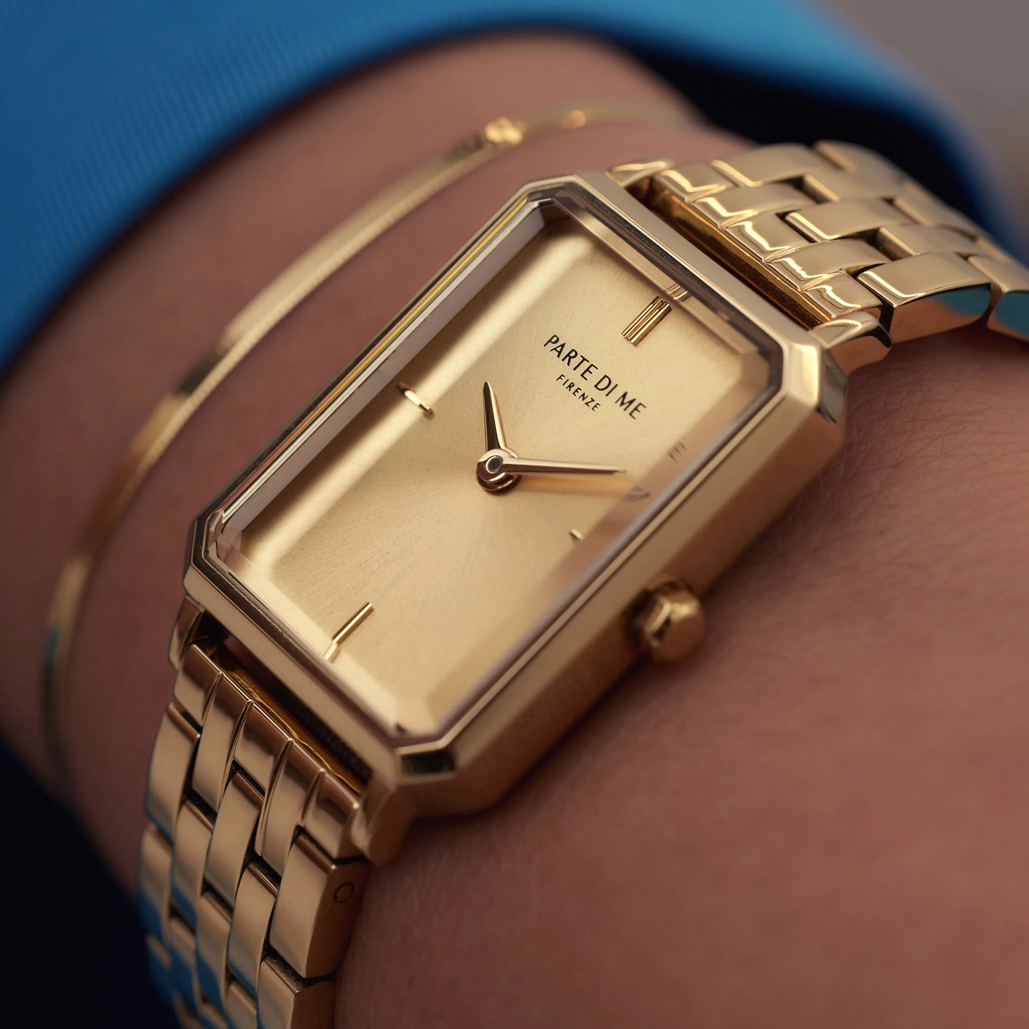 Parte Di Me Orologio Rechthoekig DamenUhr Goldfarbene PDM09000 - Image 3