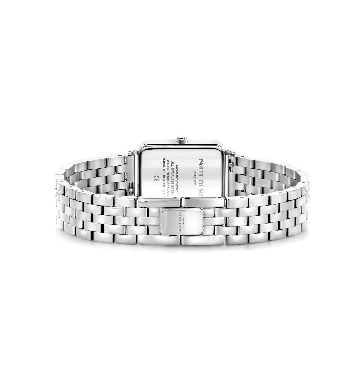 Parte di Me Orologio rectangular ladies watch silver coloured PDM09024 - Image 5