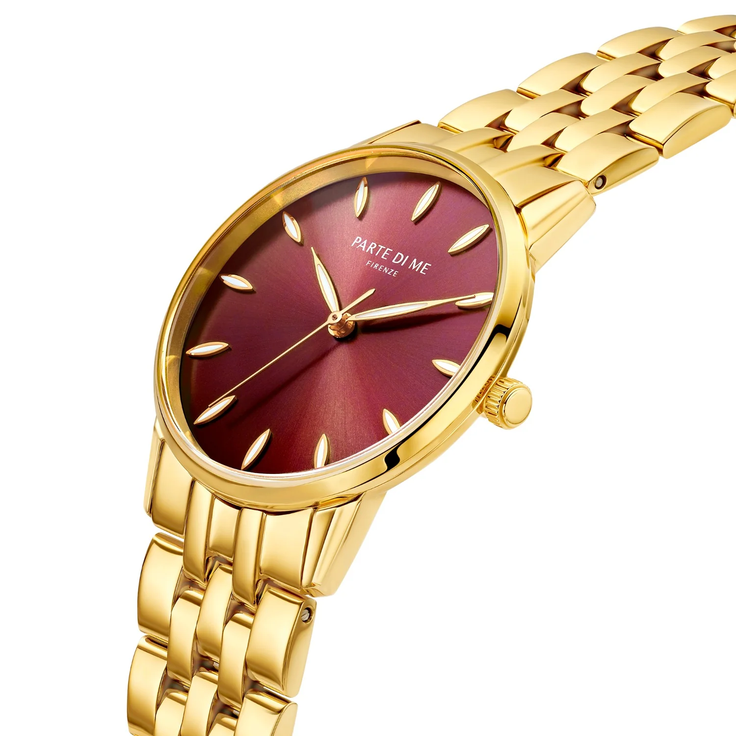Parte Di Me Orologio rund Damenuhr goldfarben und dunkelbraun PDM09047 - Image 3