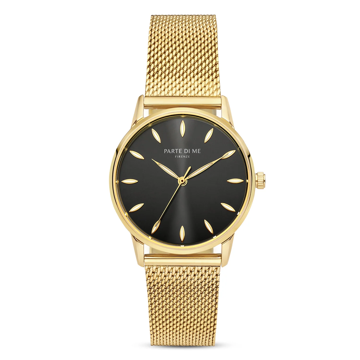 Parte Di Me Orologio rund Damenuhr goldfarben und schwarz PDM09052