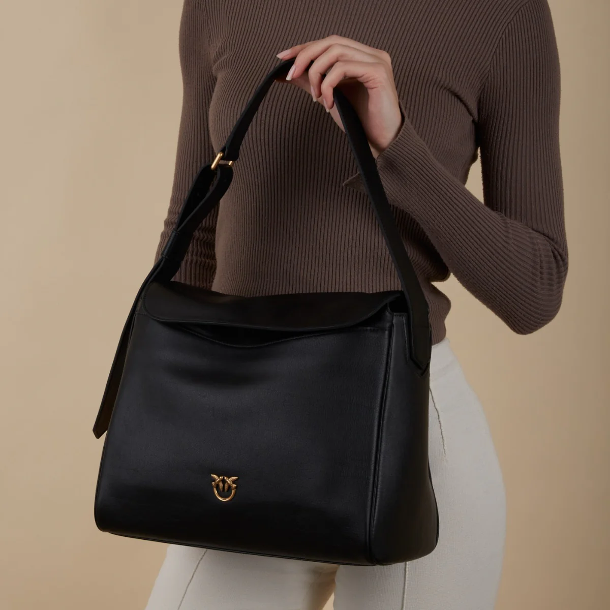 Pinko damen Handtasche Schwarz 101705-A0QO-Z99Q - Image 2