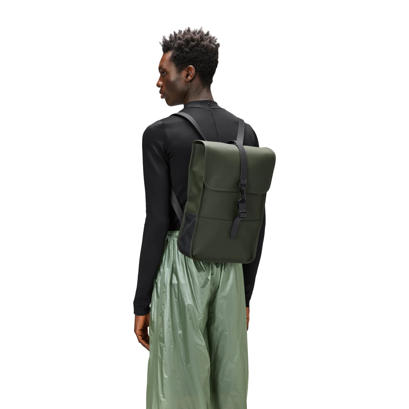 Rains Mini damen Rucksack Grün R13020-03 - Image 2
