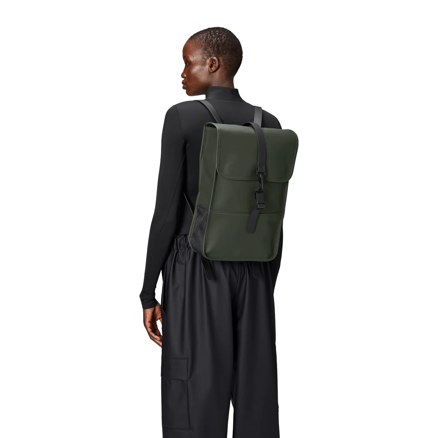Rains Mini damen Rucksack Grün R13020-03 - Image 3