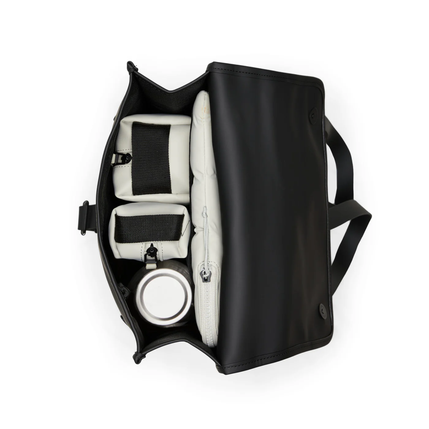 Rains Mini damen Rucksack Schwarz R13020-01 - Image 5
