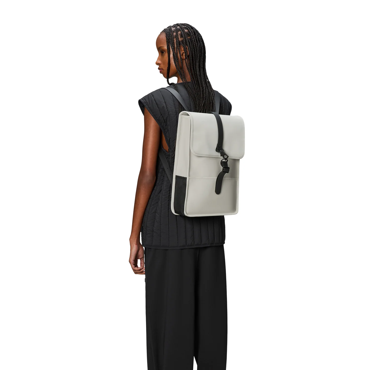Rains Mini Grauer Rucksack R13020-103 - Image 2