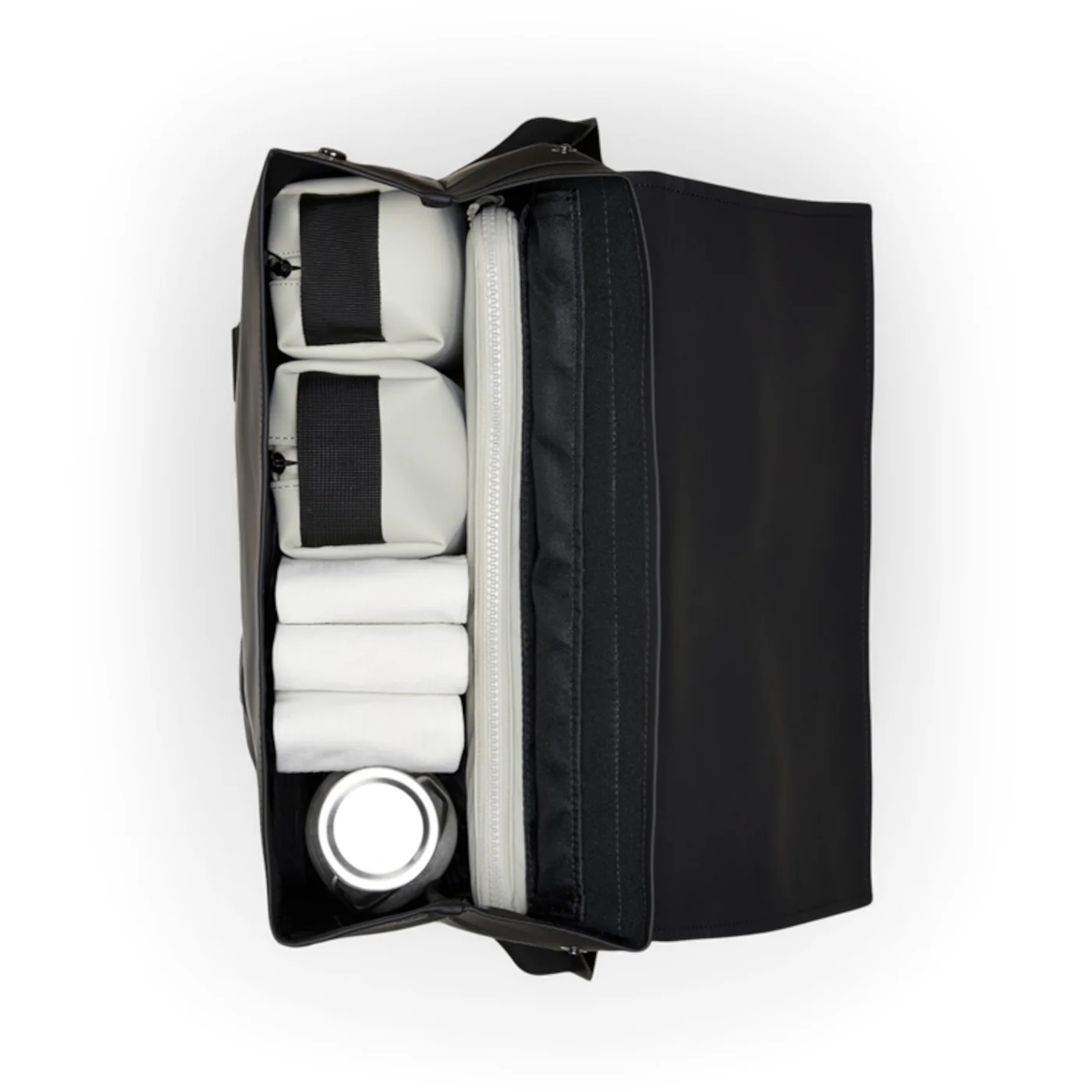 Rains MSN damen Rucksack Schwarz R13300-01 - Image 5