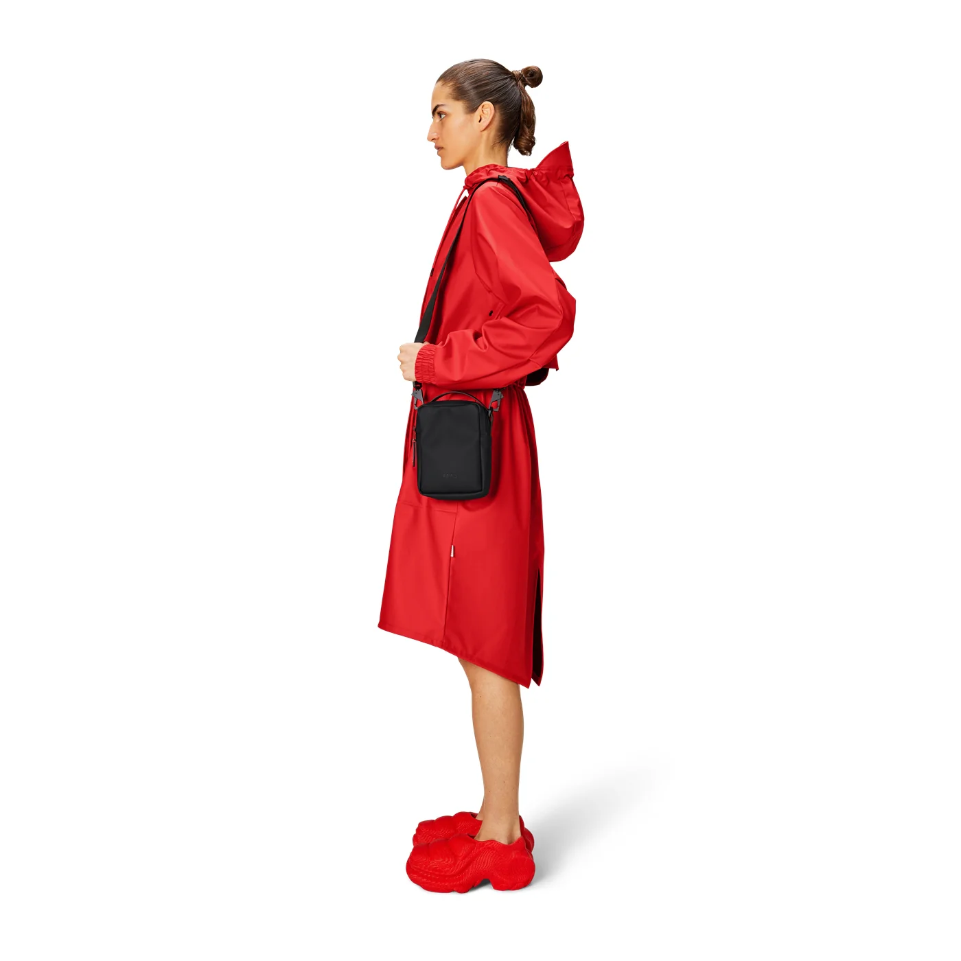 Rains Reporter damen Umhängetasche Schwarz R14920-01 - Image 3