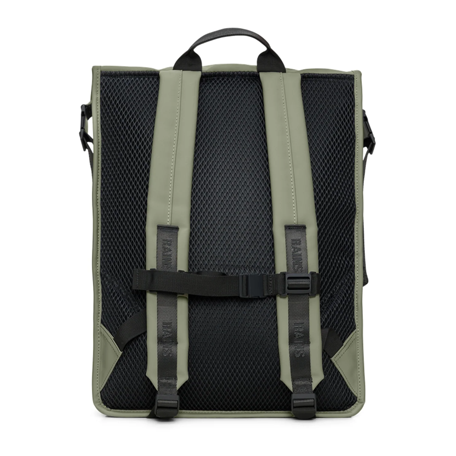Rains Trail Green Rolltop-Rucksack R14320-108 - Image 5