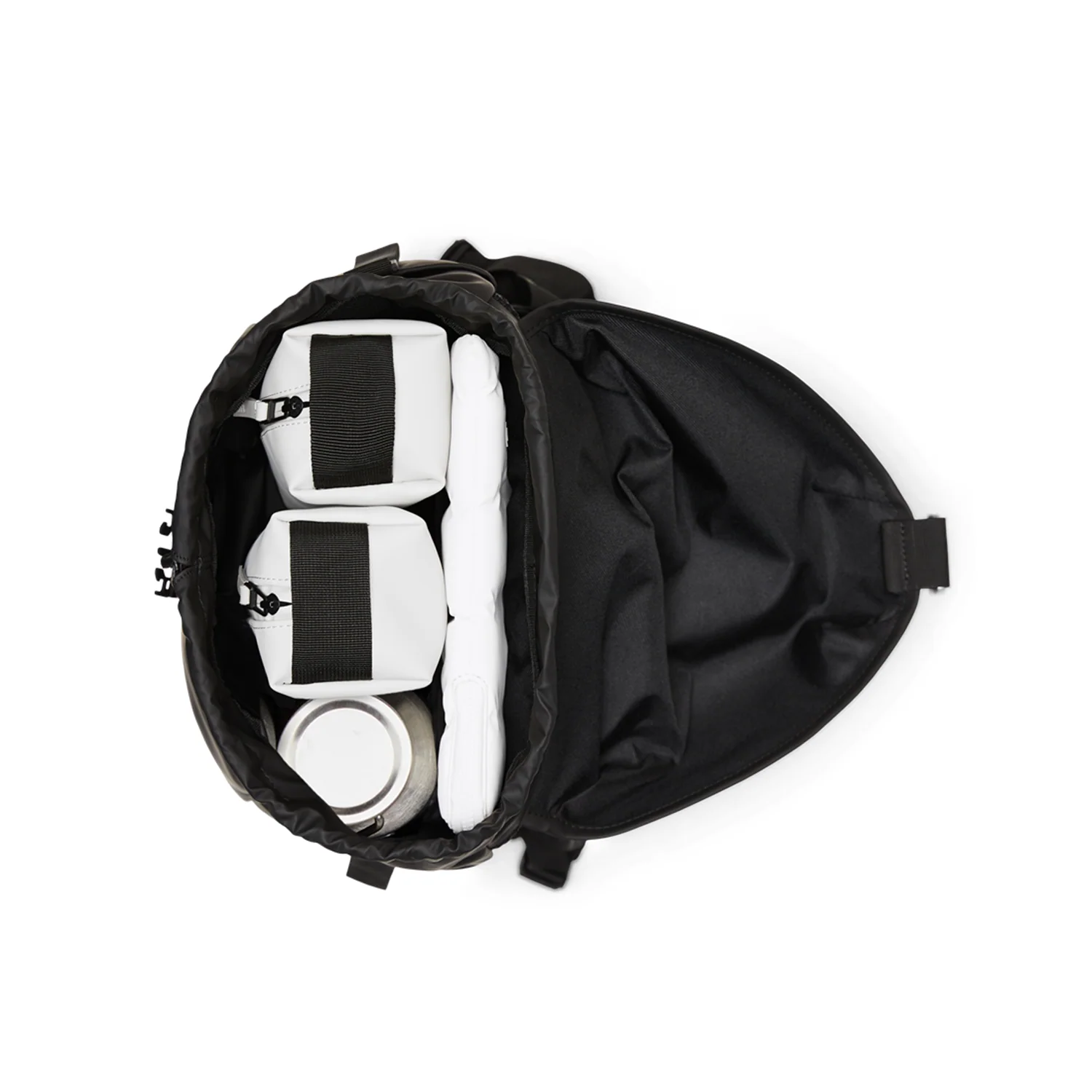 Rains Valera Black Bucket Rucksack R14840-01 - Image 6