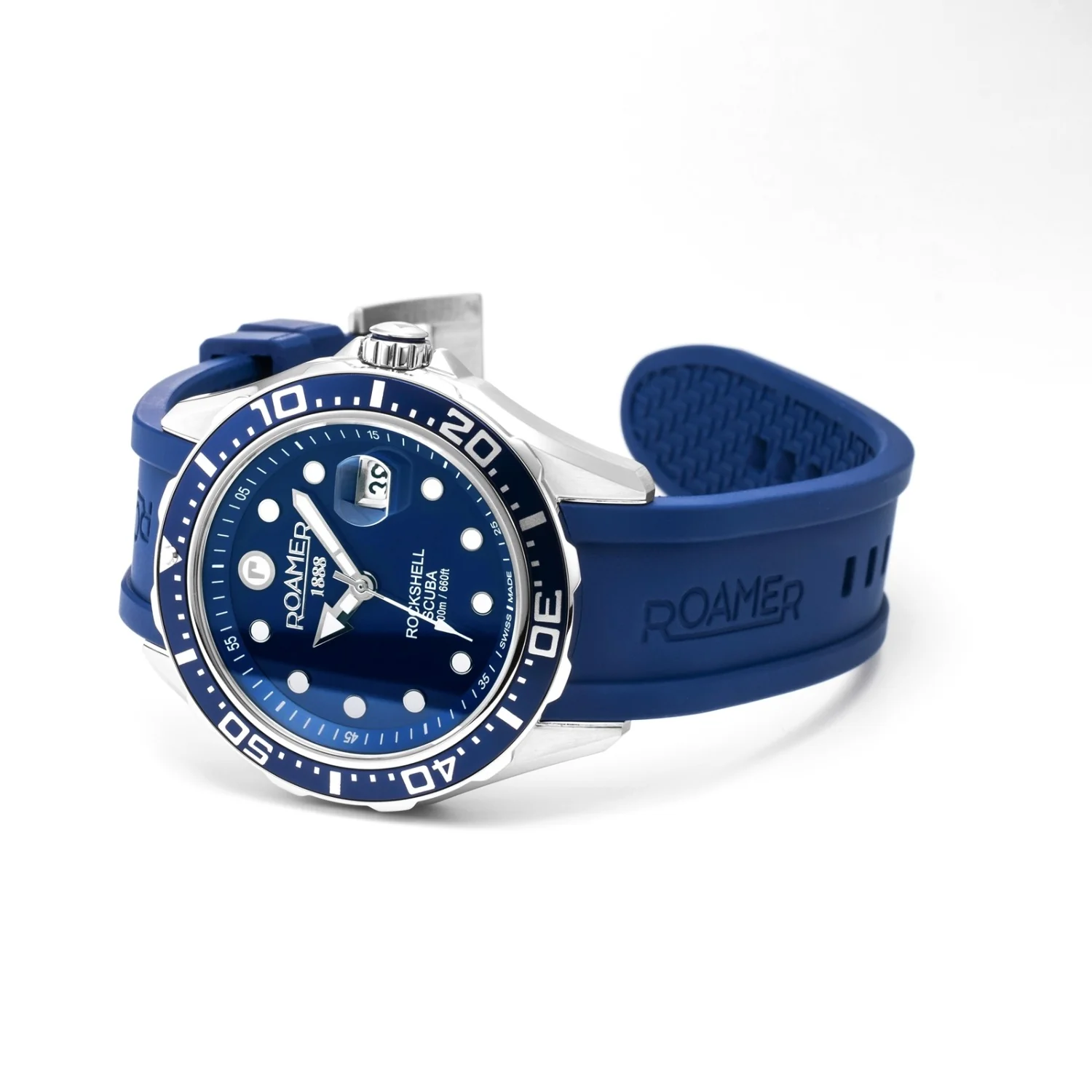 Roamer Rockshell Mark III Scuba Blaue Herrenuhr 867833-41-45-02 - Image 3
