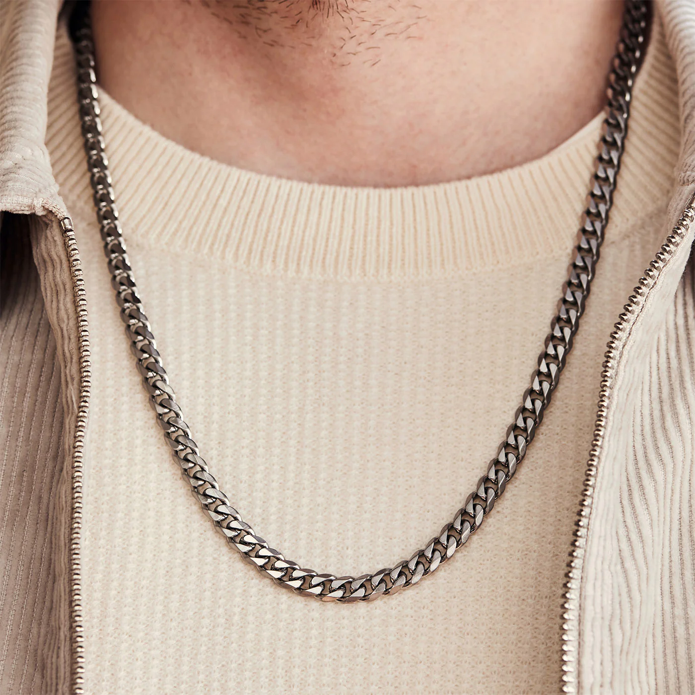 Sem Lewis Battersea herren Kette Silber SL380006 - Image 2