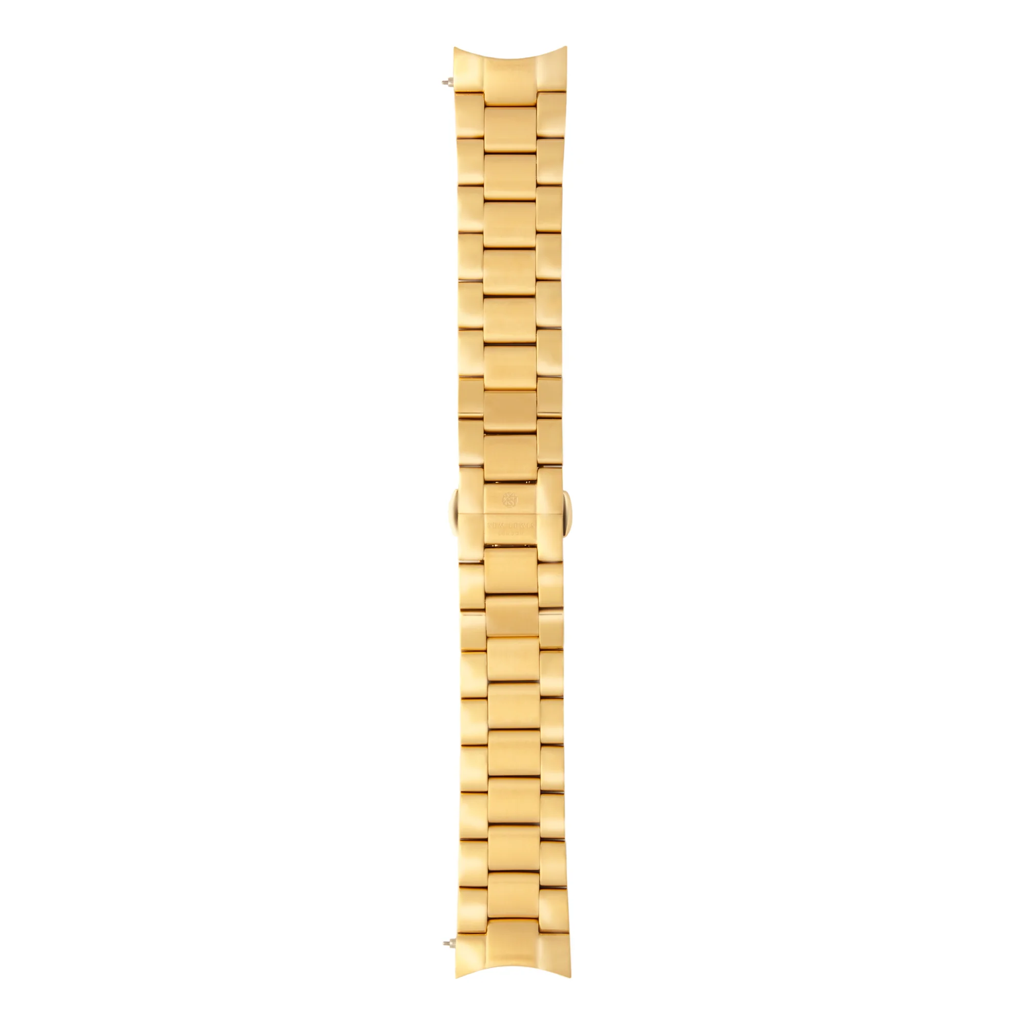 Sem Lewis mitropolitan stalen Uhrband 24 mm Goldfarbene SL620026