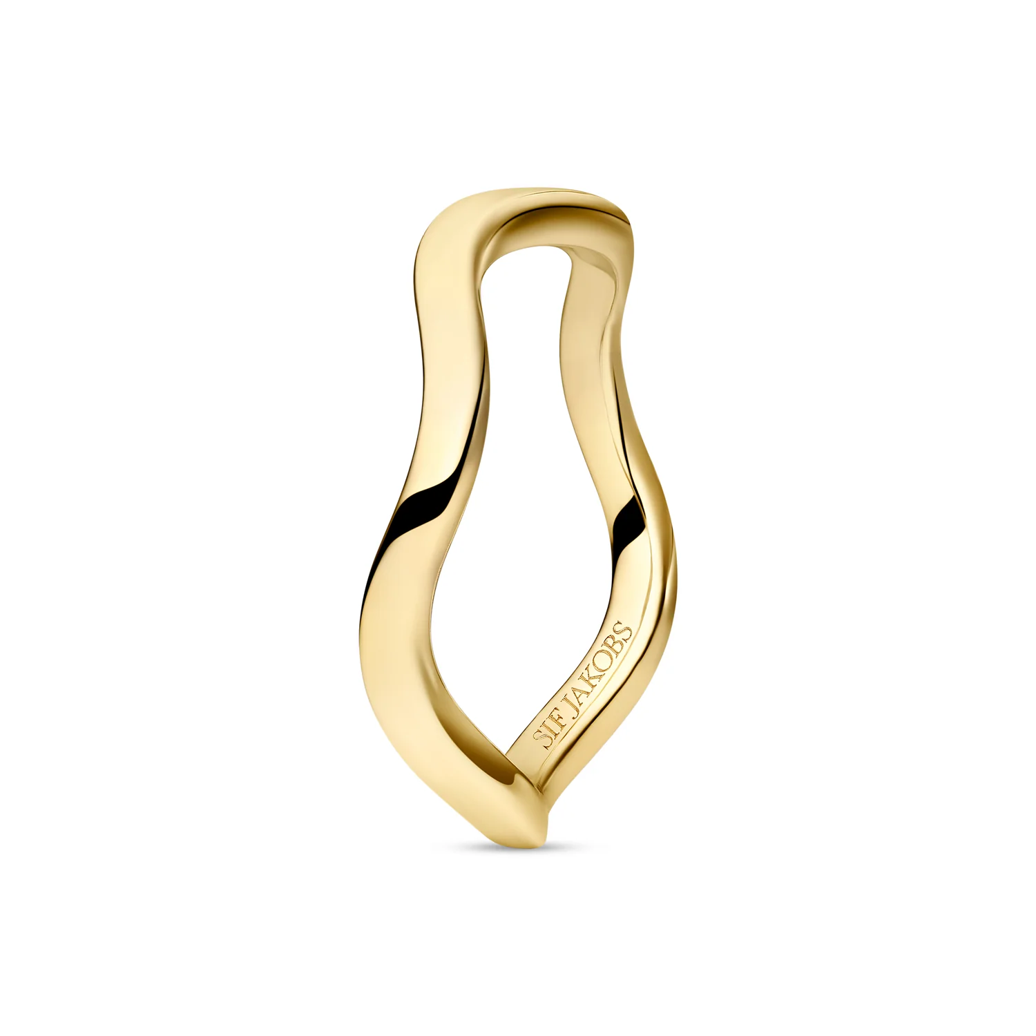 Sif Jakobs Ellera Waves Pianura Vergoldeter Ring SJ-R3869-YG-58 - Image 3