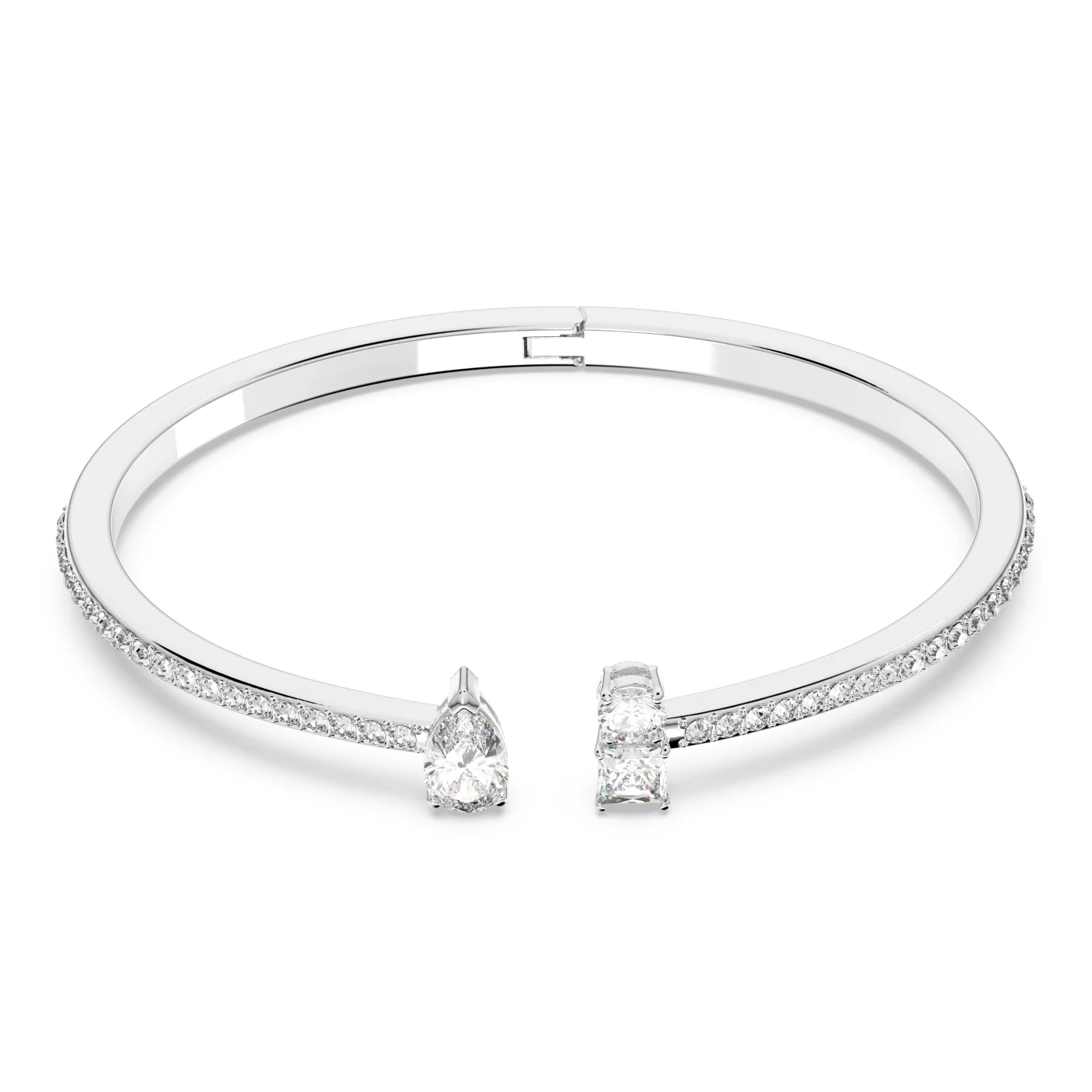 Swarovski Attract Silberfarbene Bangle 5572667