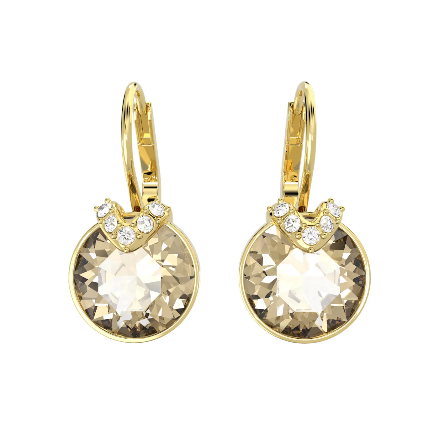 Swarovski Bella Goldfarbene Ohrringe 5662093 - Image 2