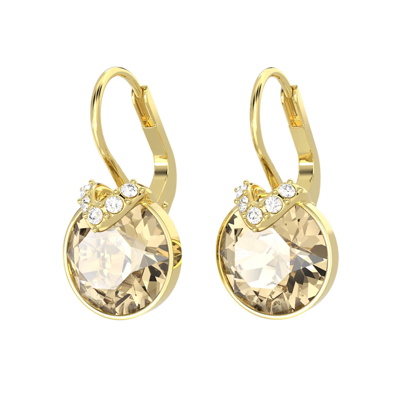 Swarovski Bella Goldfarbene Ohrringe 5662093 - Image 3