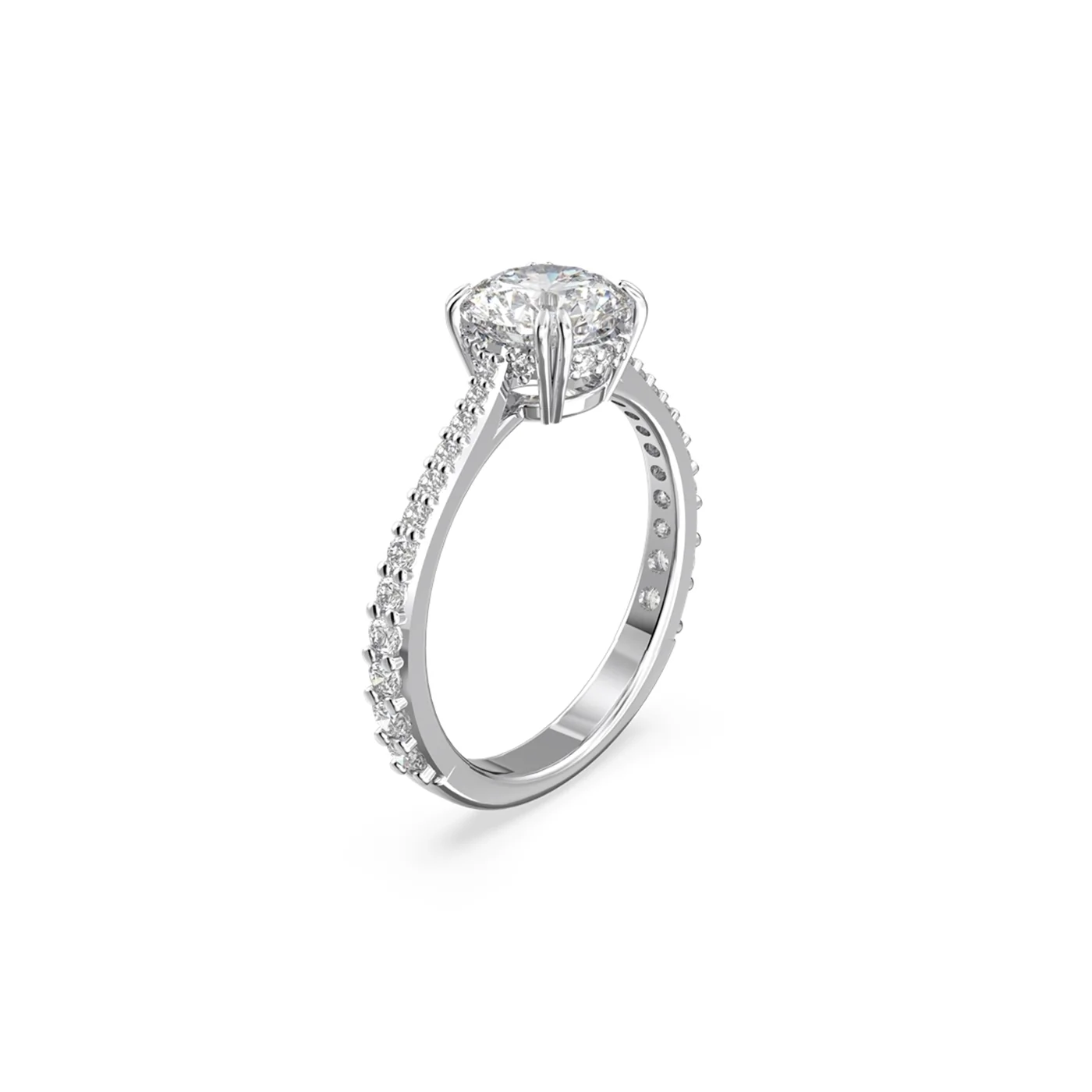 Swarovski Constella Silberfarbene Ringen Set 5649215 - Image 2