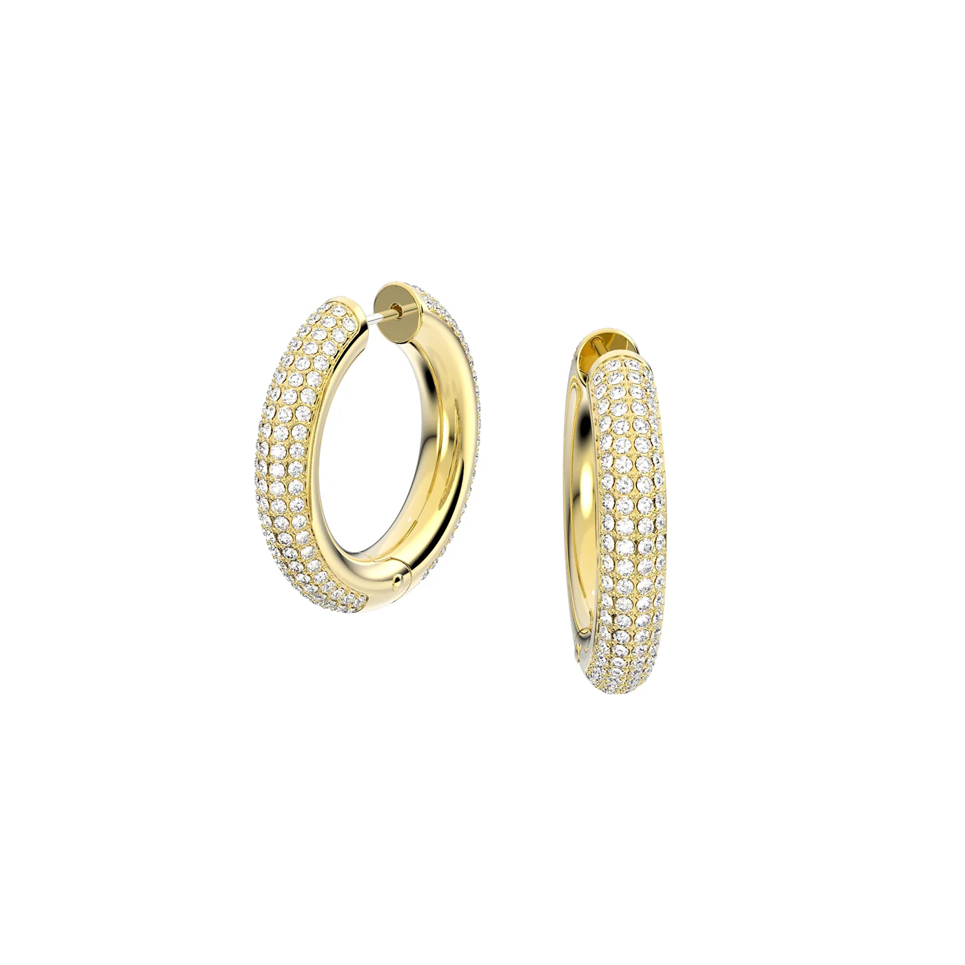 Swarovski damen Ohrknöpfe Gold 5618305