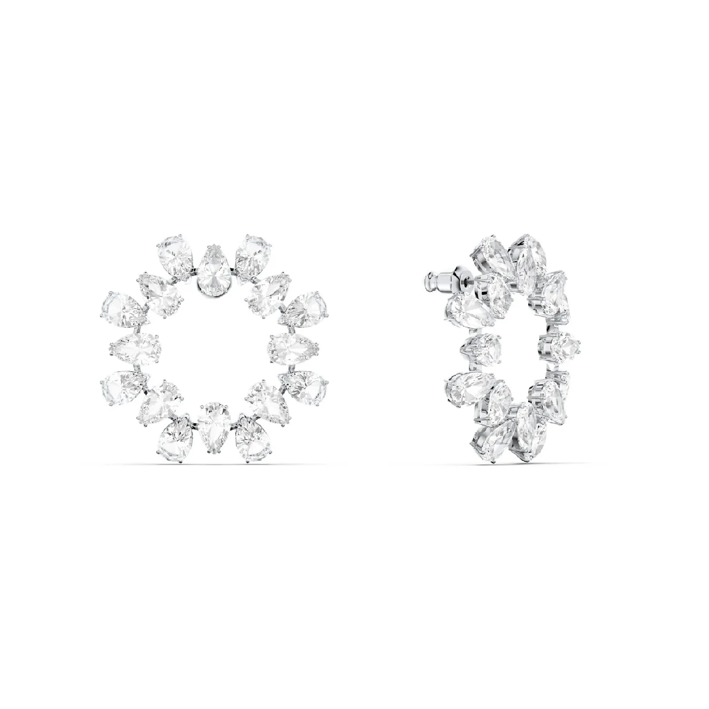 Swarovski damen Ohrknöpfe Silber 5601509
