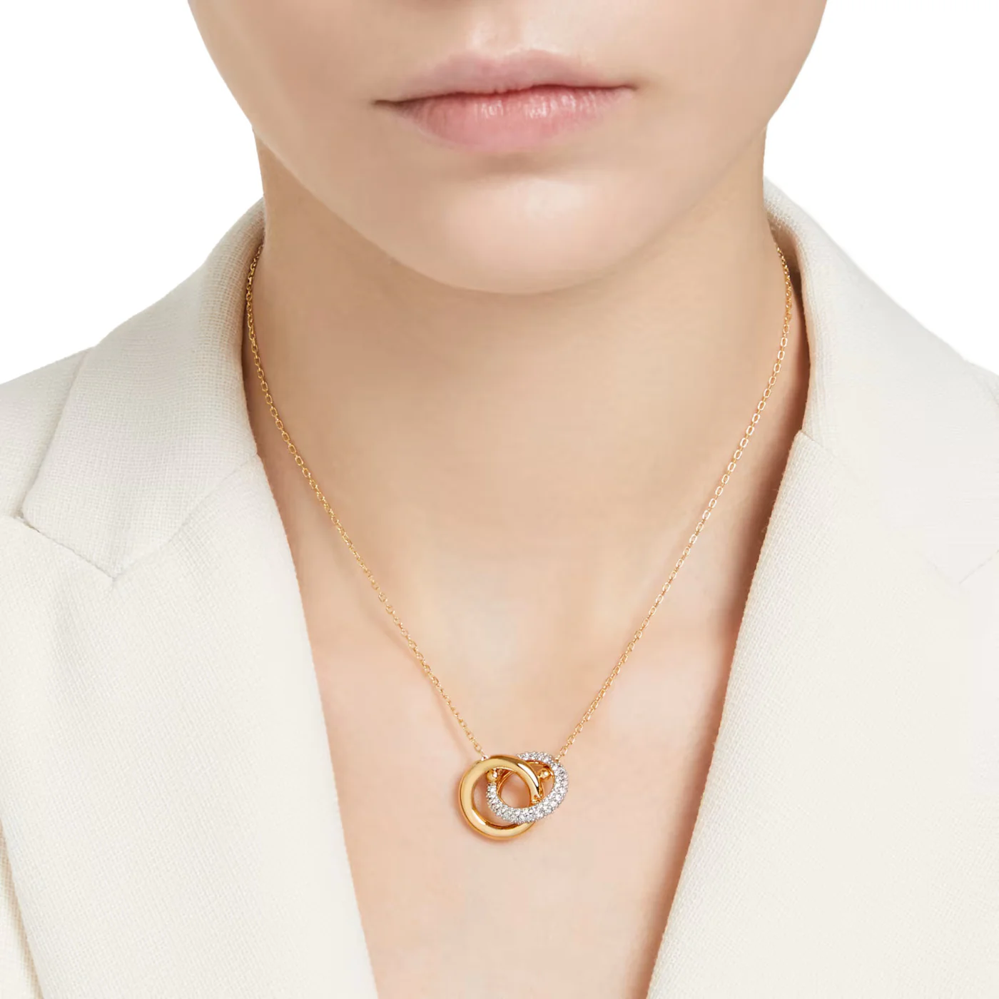 Swarovski Dextera Goldfarbene Anhänger 5668820 (Länge: 38.00 - 45.00 CM - Image 2