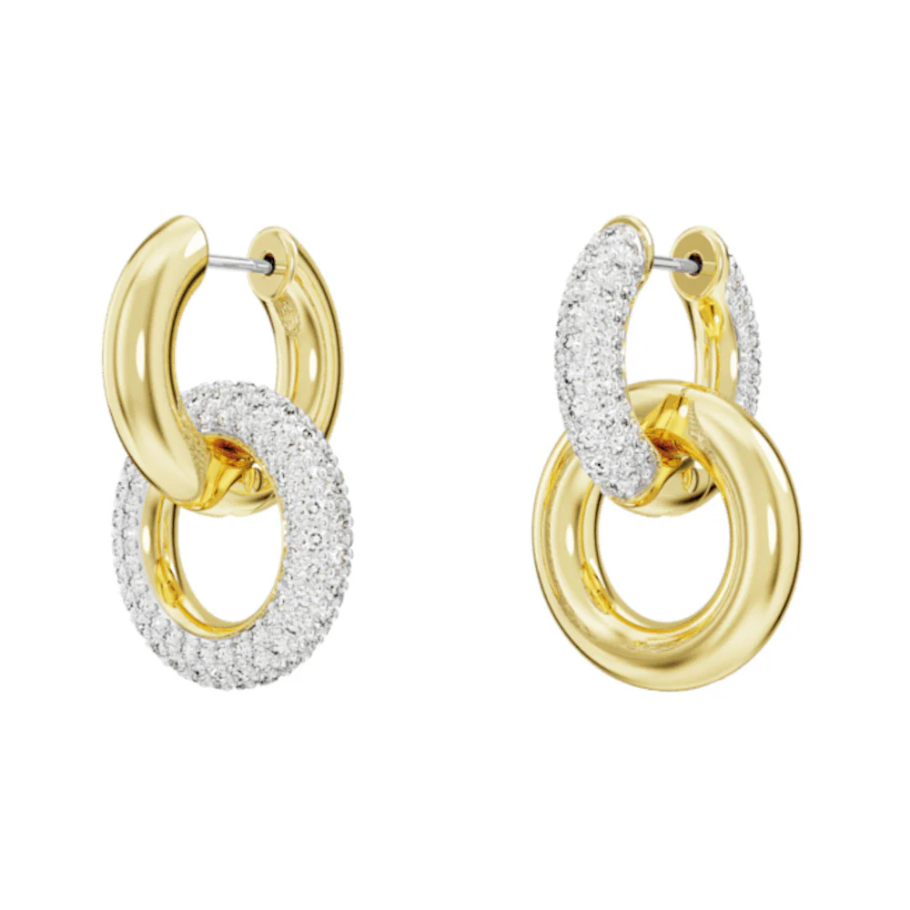 Swarovski Dextera Goldfarbene Ohrringe 5668818 - Image 4