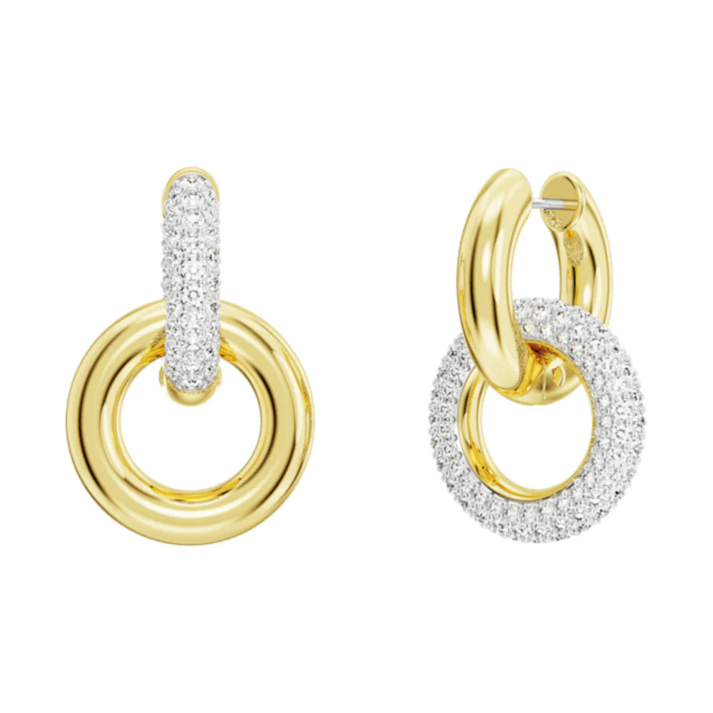 Swarovski Dextera Goldfarbene Ohrringe 5668818 - Image 5