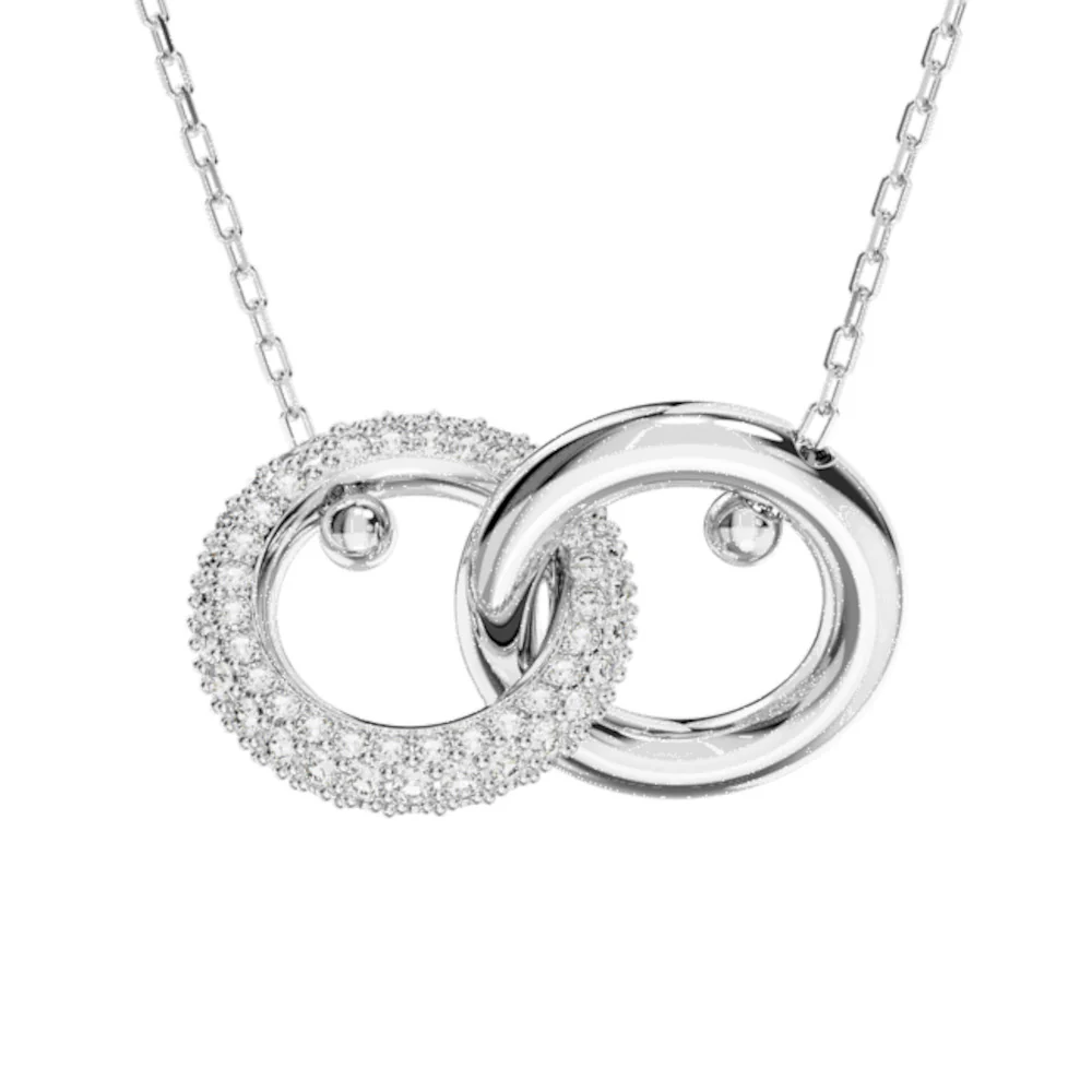Swarovski Dextera Silberfarbene Anhänger 5670251 (Länge: 38.00 - 45.00 CM)