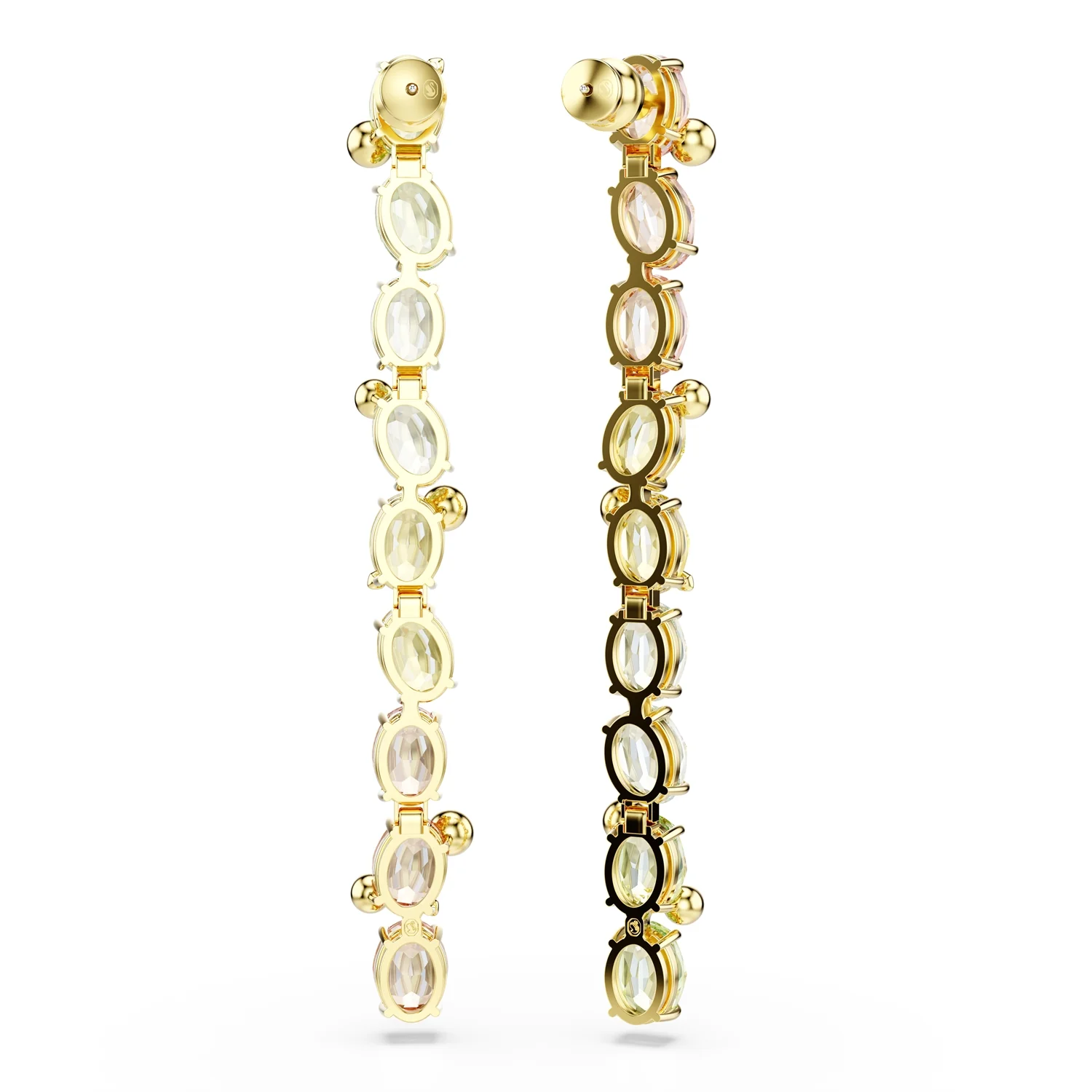 Swarovski Gema Gold Coloured Ear studs 5705809 - Image 4