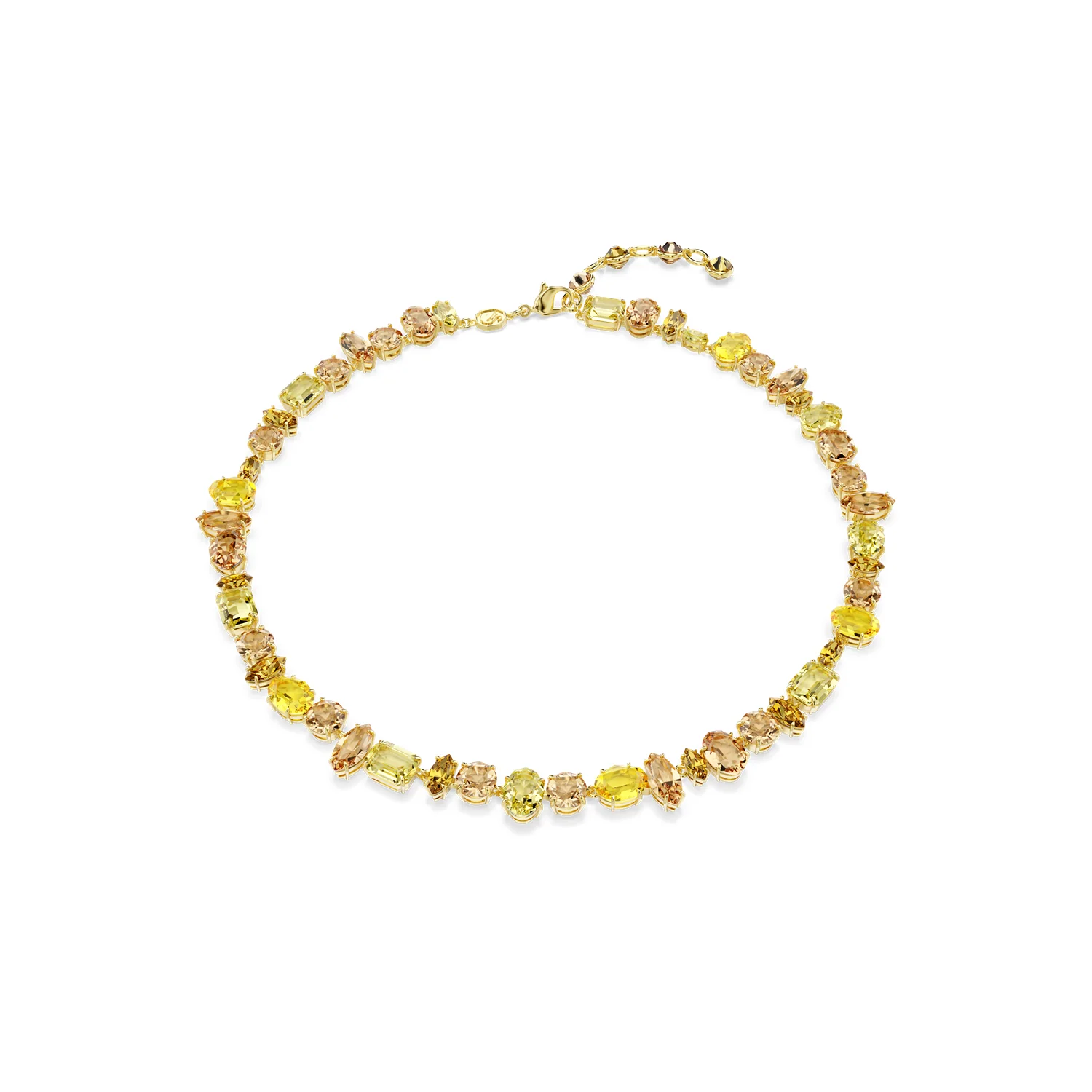 Swarovski Gema Goldfarbene Halskette 5718071