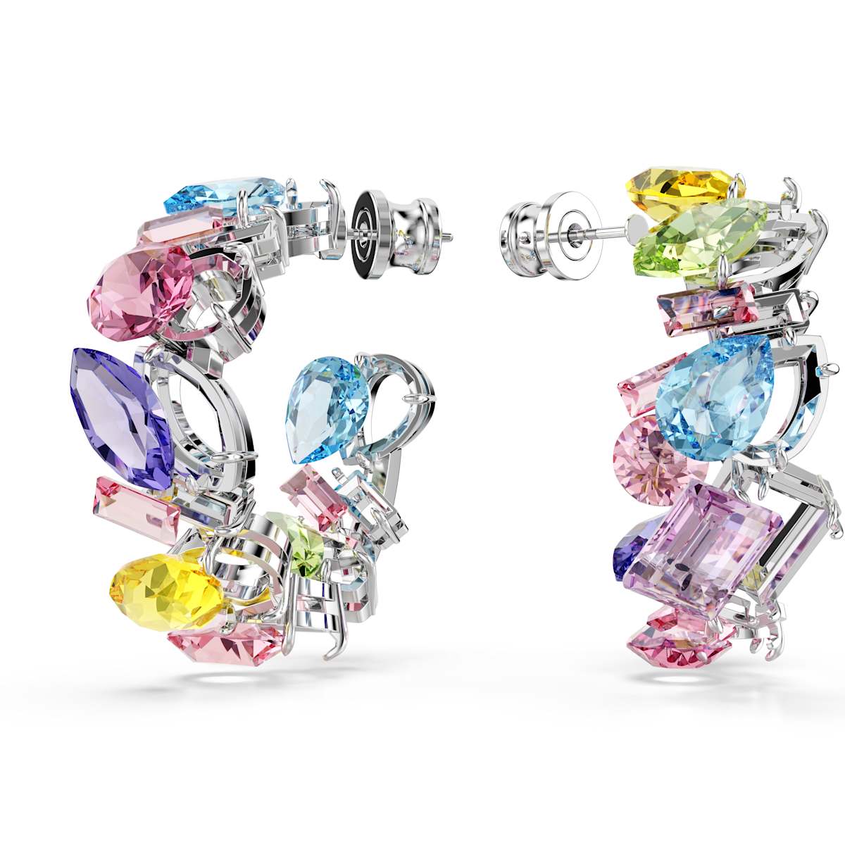 Swarovski Gema Silver Coloured Earrings 5692412 - Image 2
