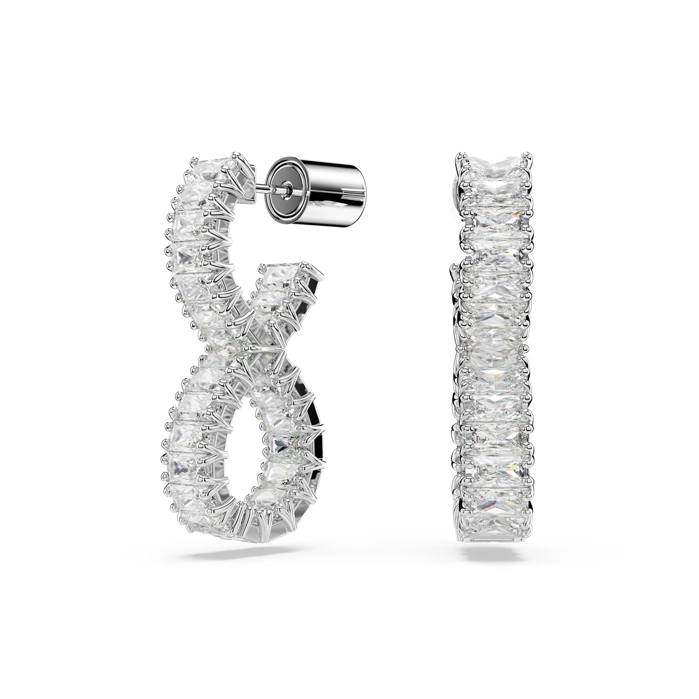 Swarovski Hyperbola Silberfarbene OorAnhänger 5684047