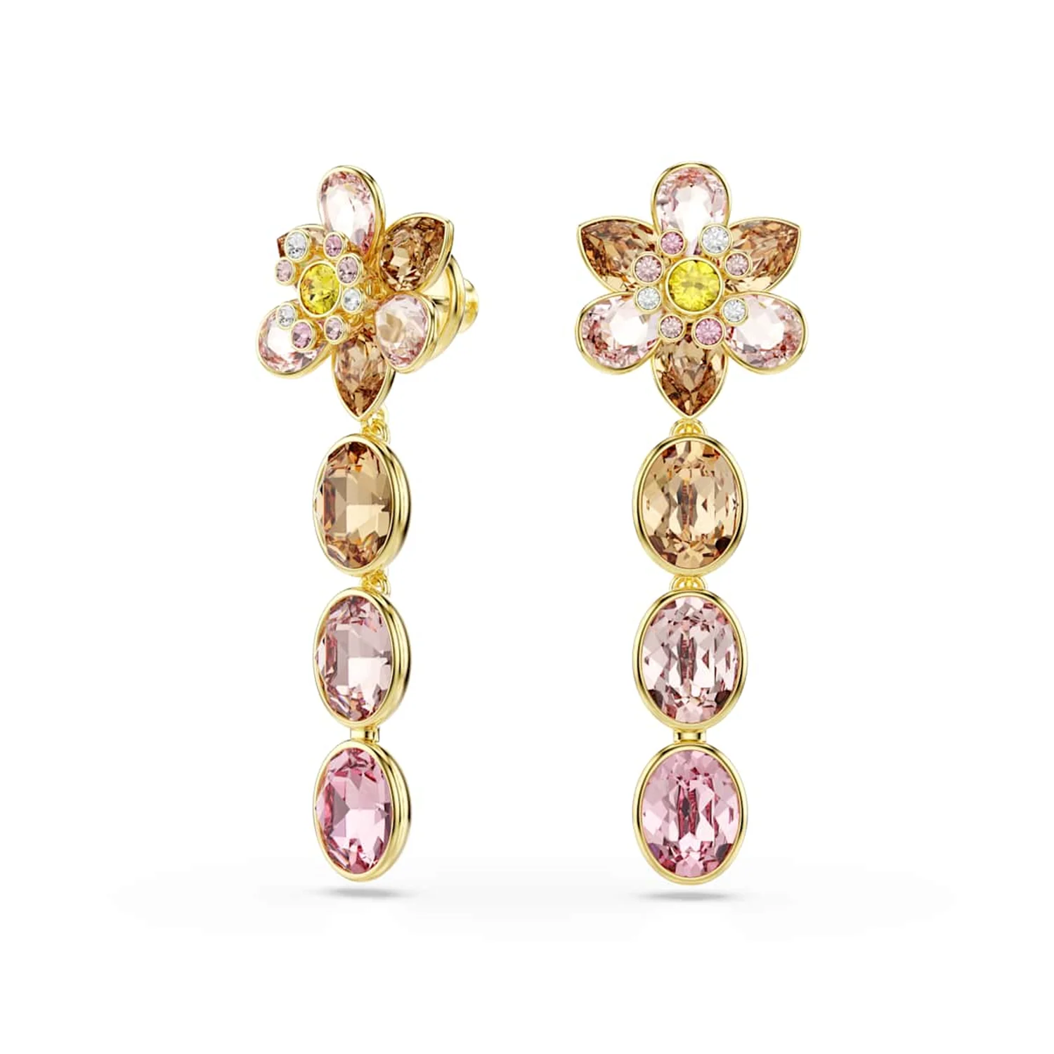 Swarovski Idyllia Goldfarbene Ohrringe 5732381 - Image 3