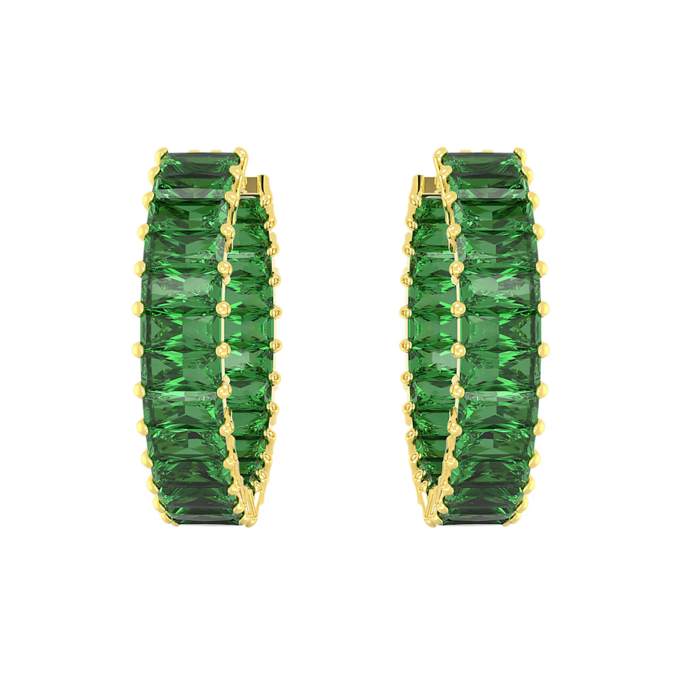 Swarovski Matrix Goldfarbene Ohrringe 5658651 - Image 3