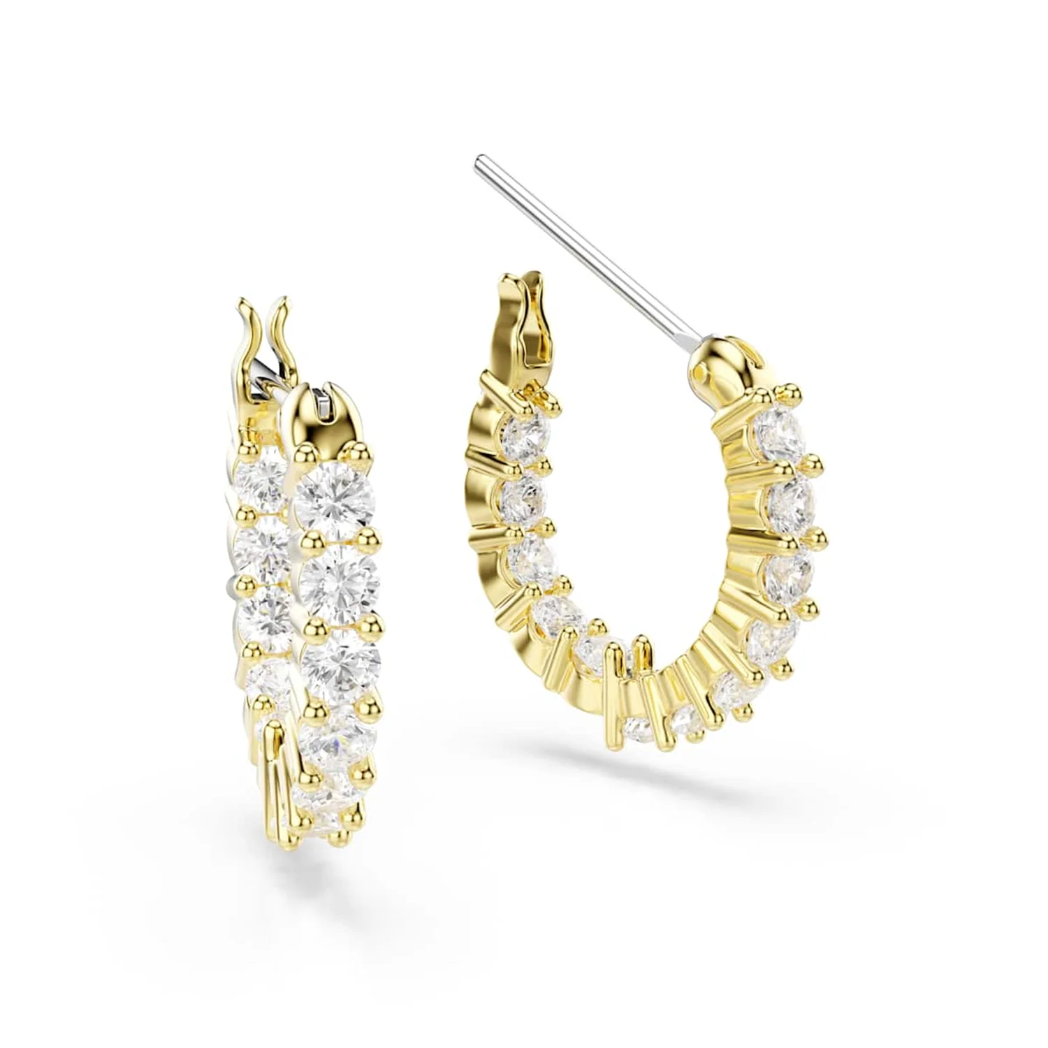 Swarovski Matrix Goldfarbene Ohrringe 5733398 - Image 3