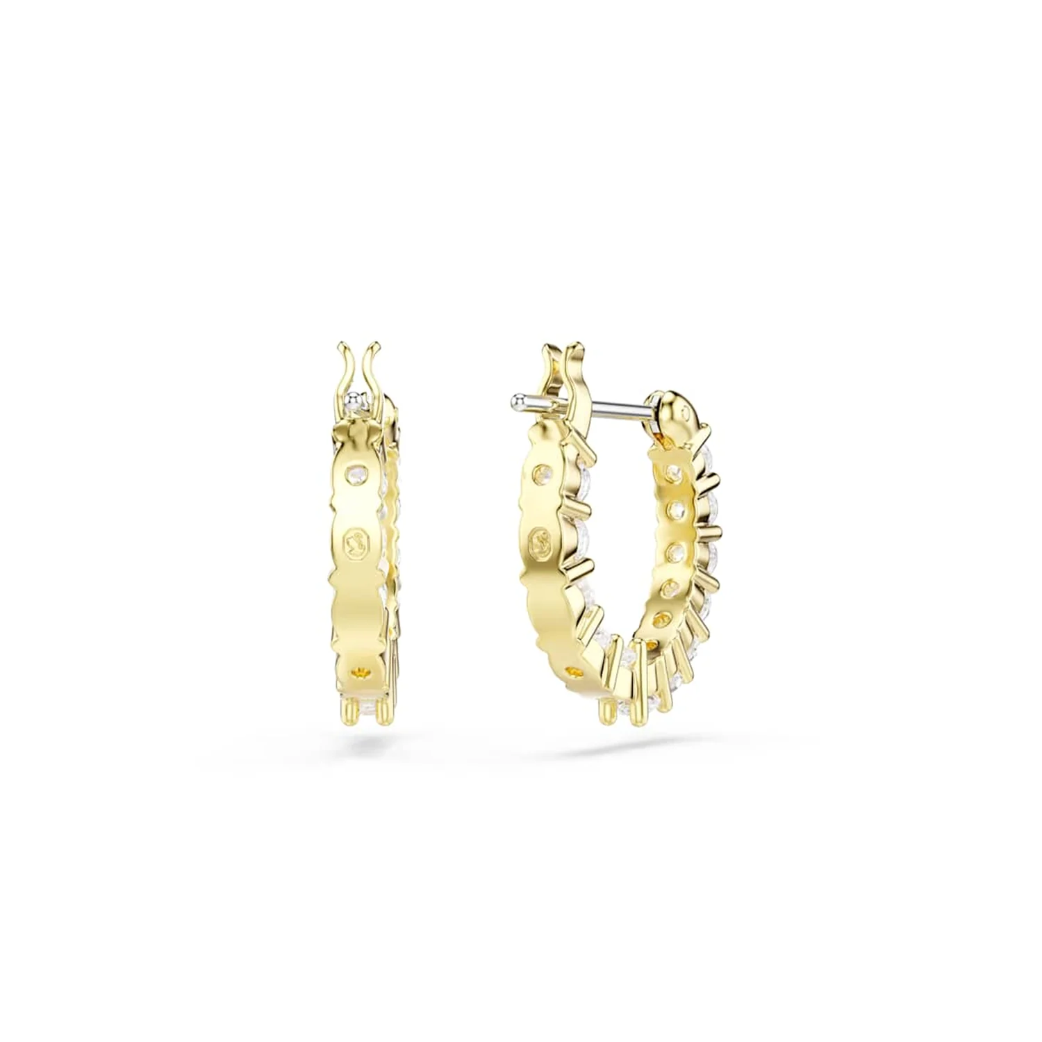 Swarovski Matrix Goldfarbene Ohrringe 5733398 - Image 4