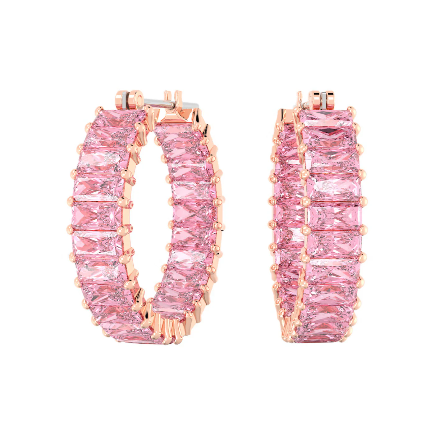 Swarovski Matrix RoséGoldfarbene Ohrringe 5657726