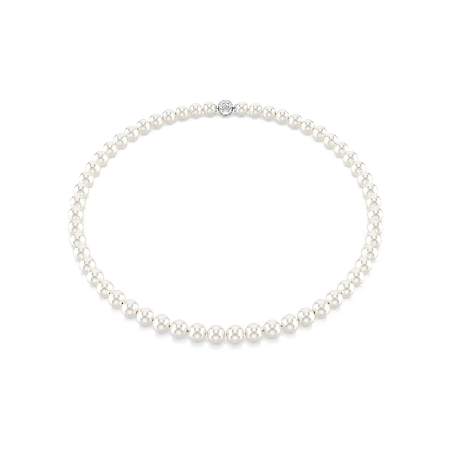Swarovski Matrix Silver Necklace 5747746